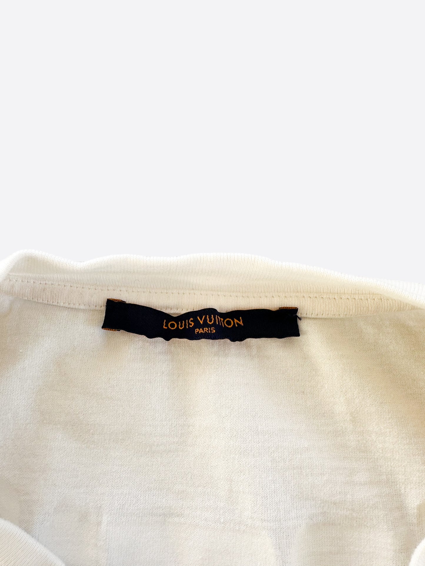 Louis Vuitton NBA White Logo T-Shirt