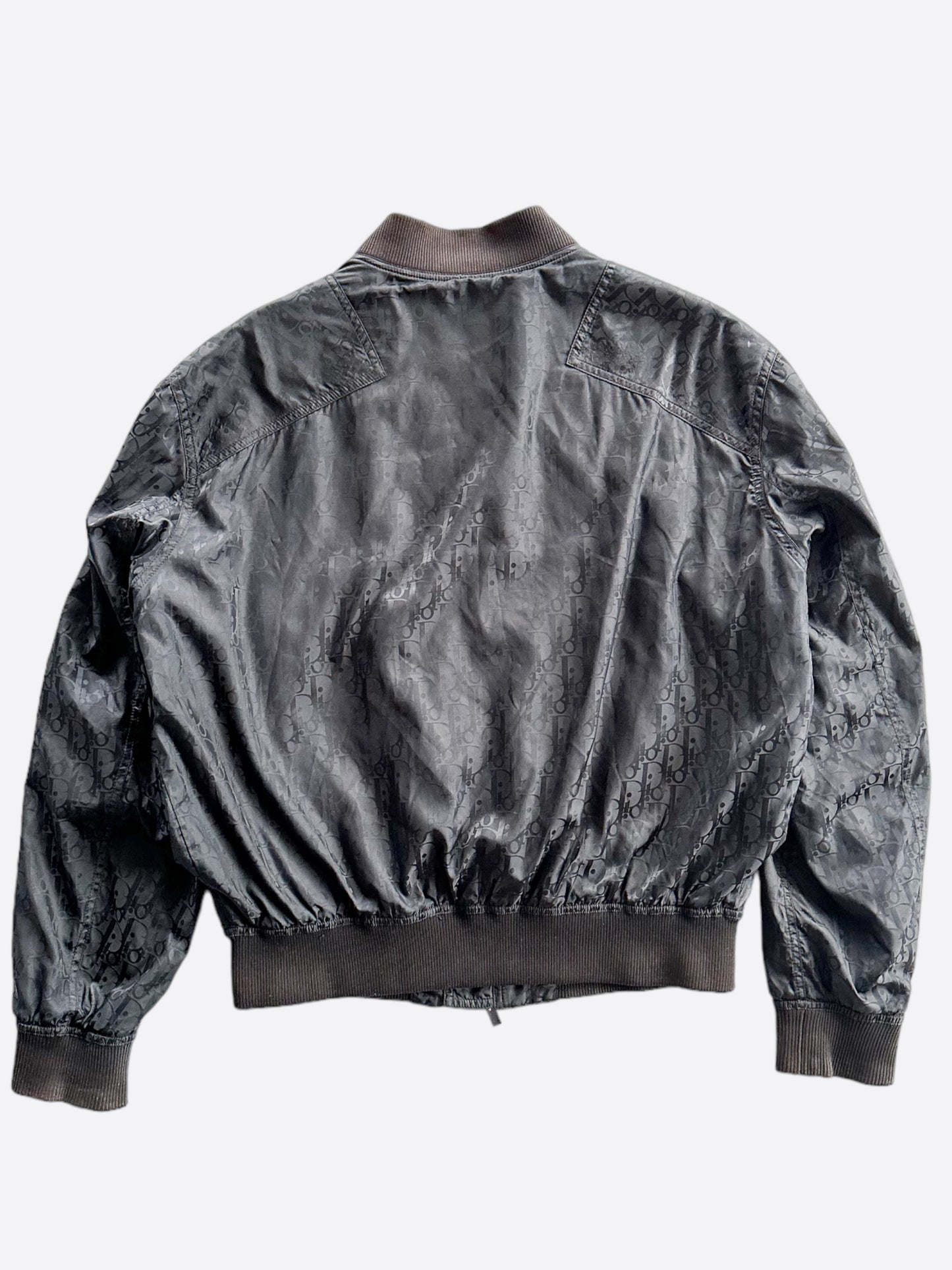 Dior Black Oblique Bomber Jacket