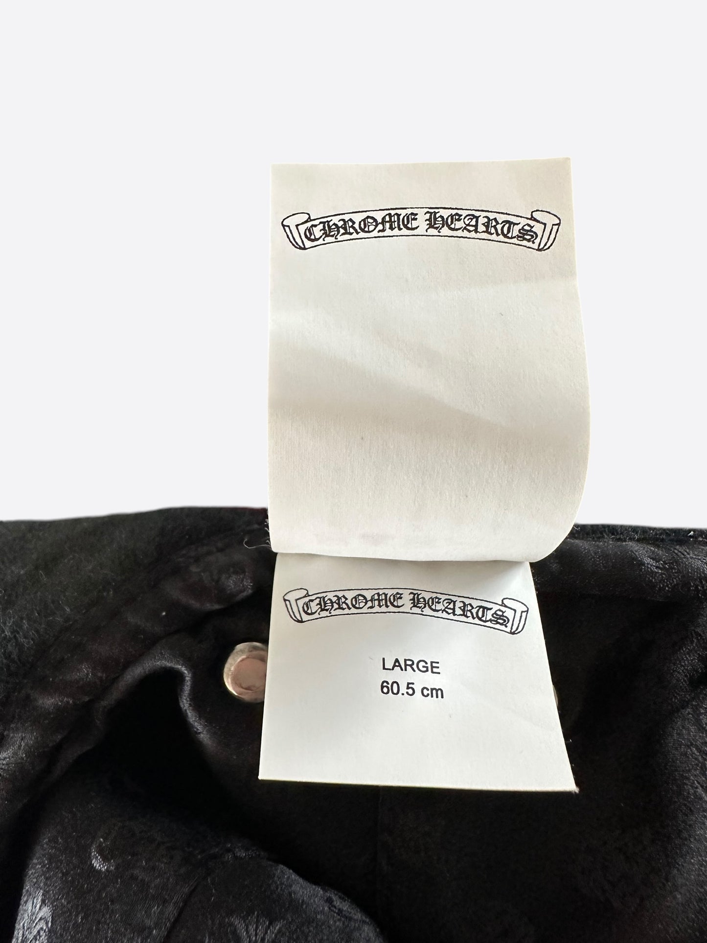 Chrome Hearts Matty Boy Black Chomper Cashmere Bucket Hat