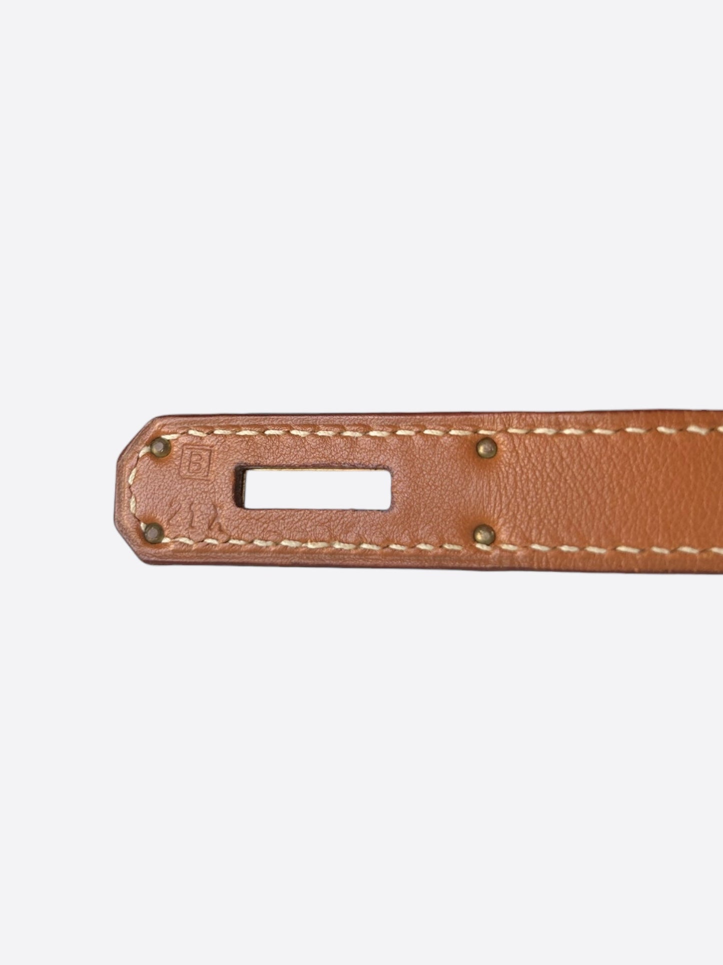 Hermes Retourne Gold & Gold Hardware Swift Kelly 32