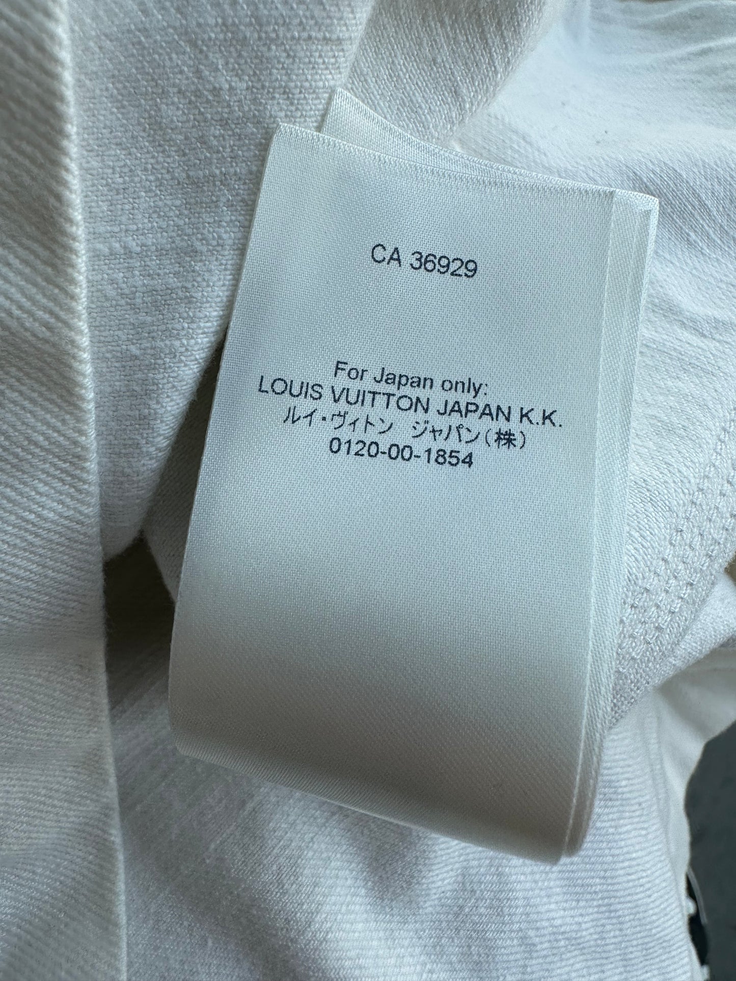 Louis Vuitton Grey & White Snowfall Gradient Monogram Denim Jacket