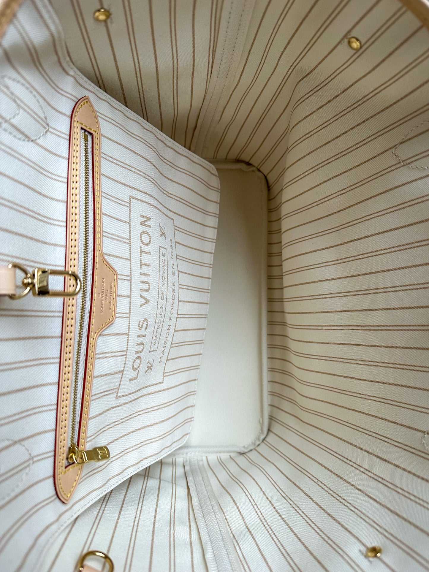 Louis Vuitton Damier Azur Neverfull MM