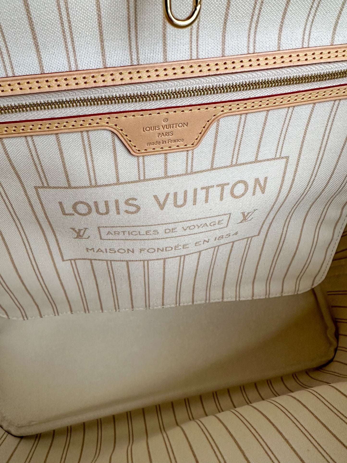 Louis Vuitton Damier Azur Neverfull MM