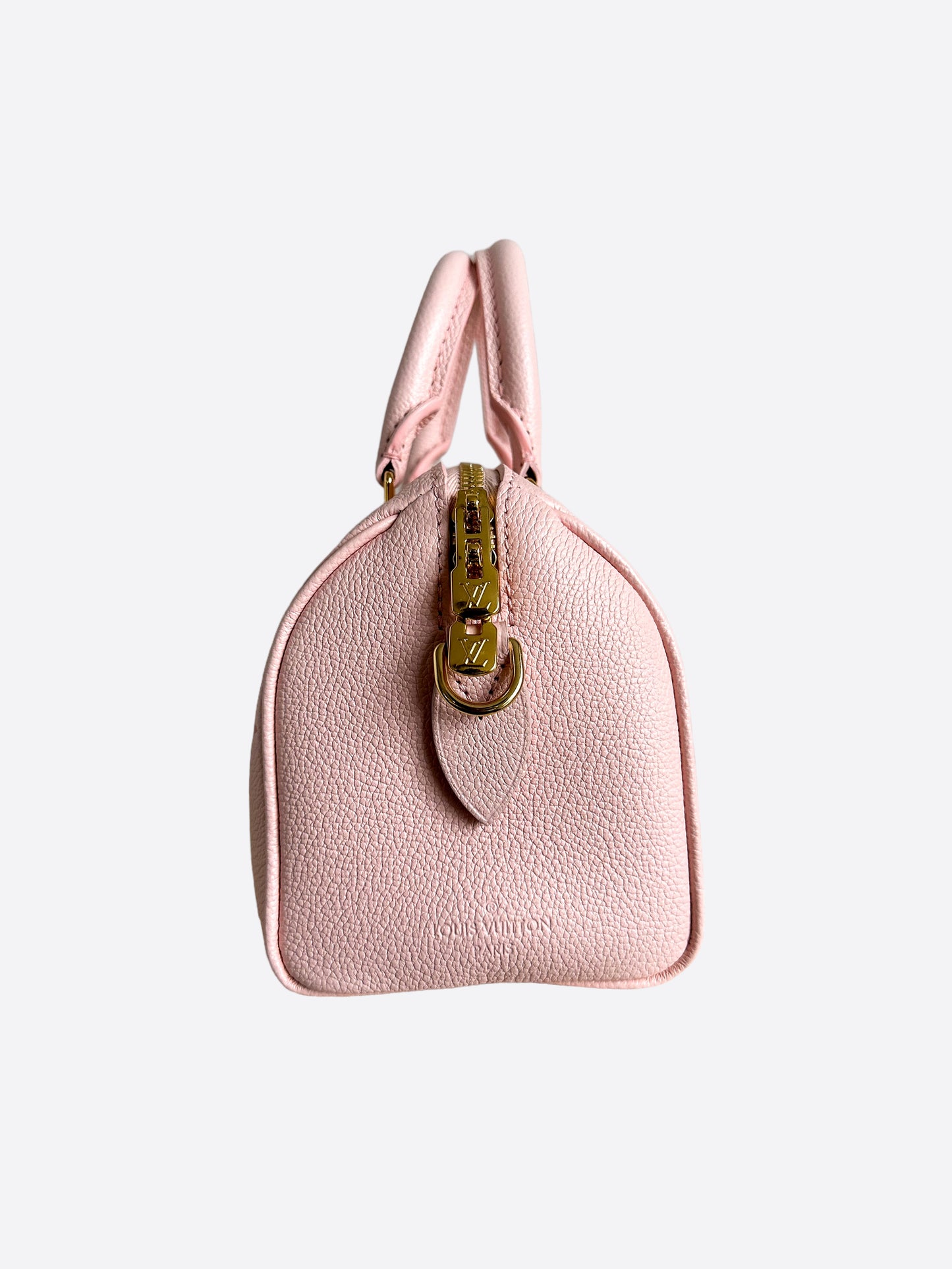 Louis Vuitton Pink Monogram Empreinte Speedy 20