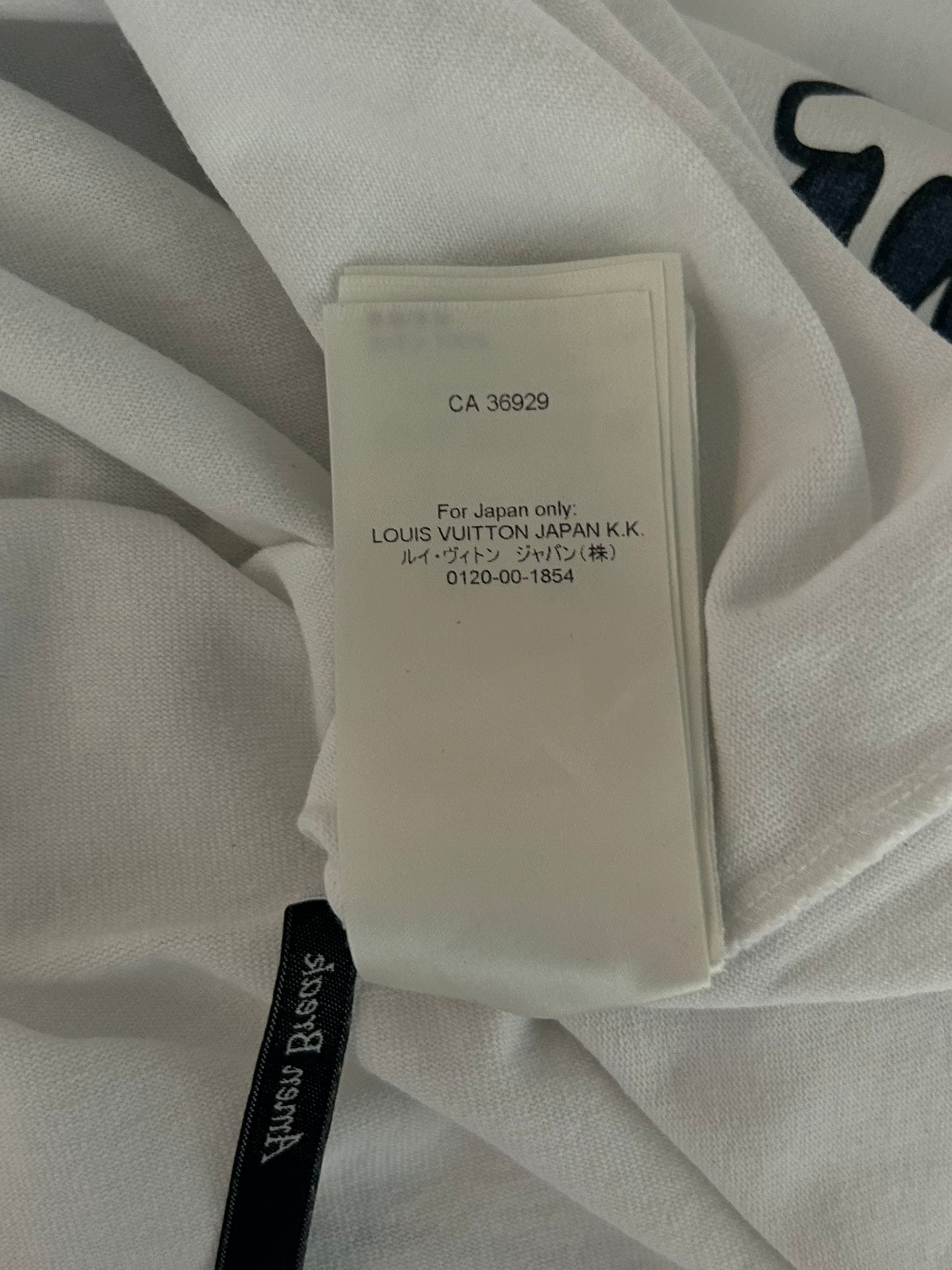 Louis Vuitton White Do A Kickflip T-Shirt