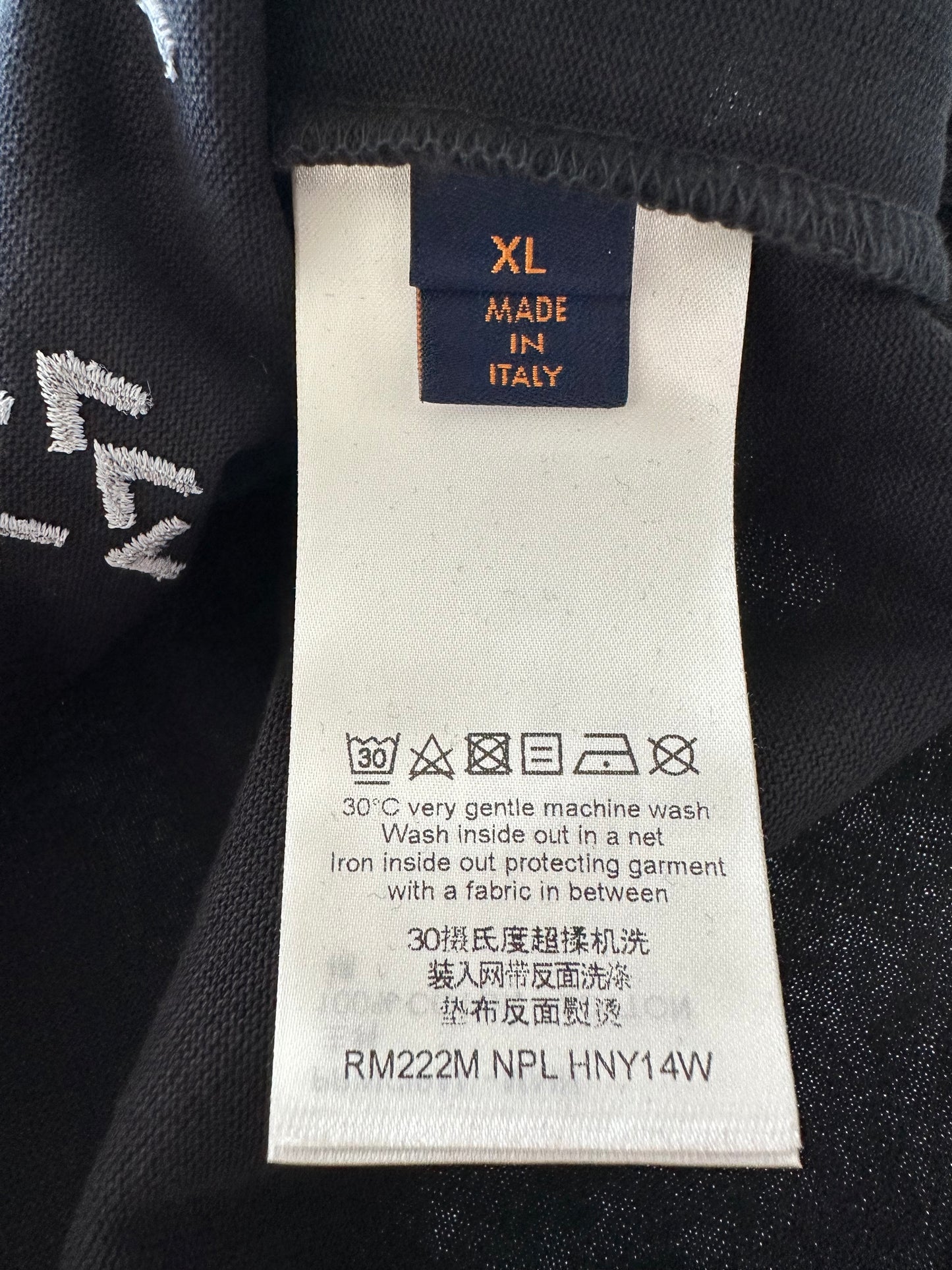 Louis Vuitton Black & White LV Spread T-Shirt