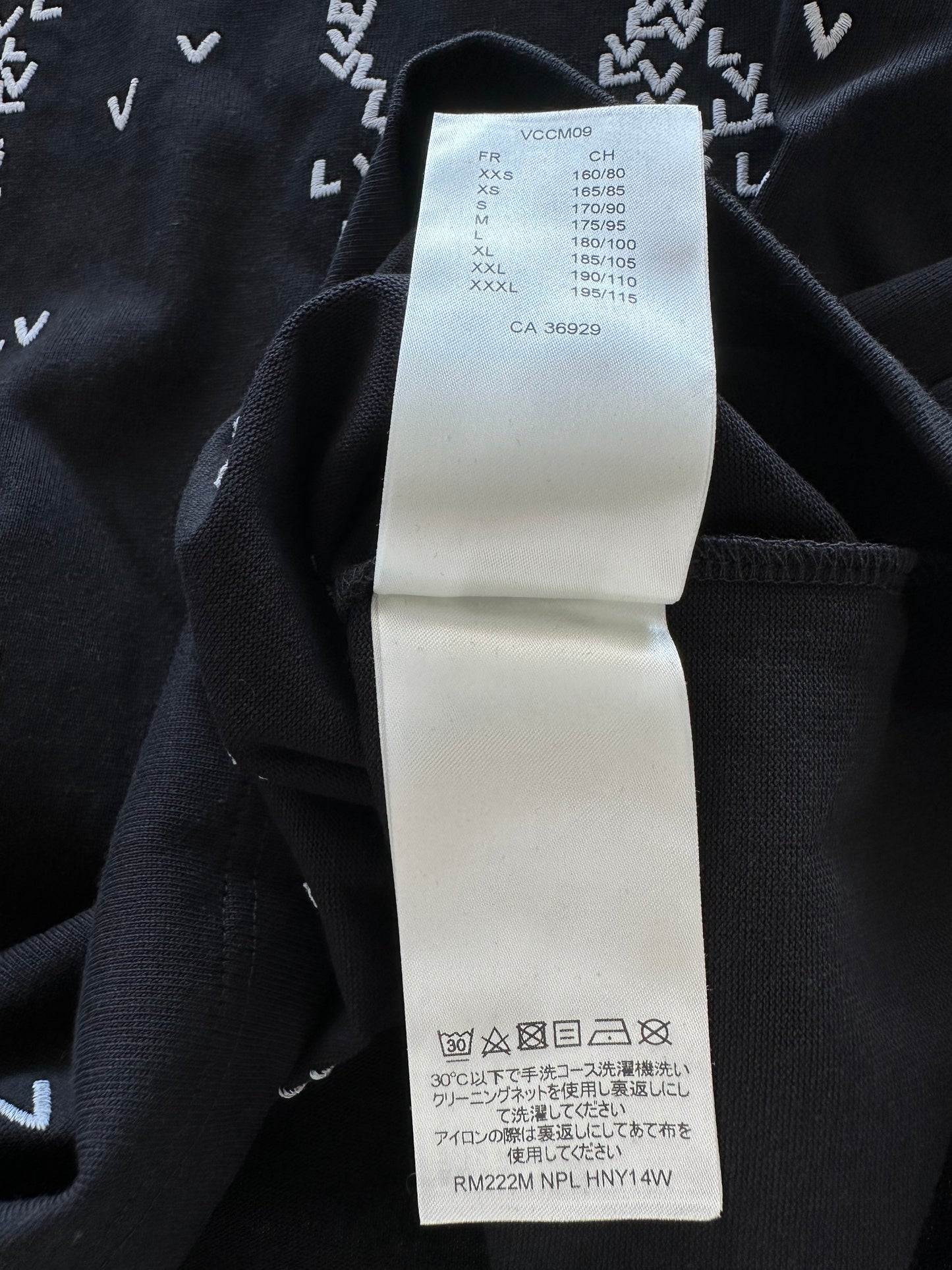 Louis Vuitton Black & White LV Spread T-Shirt