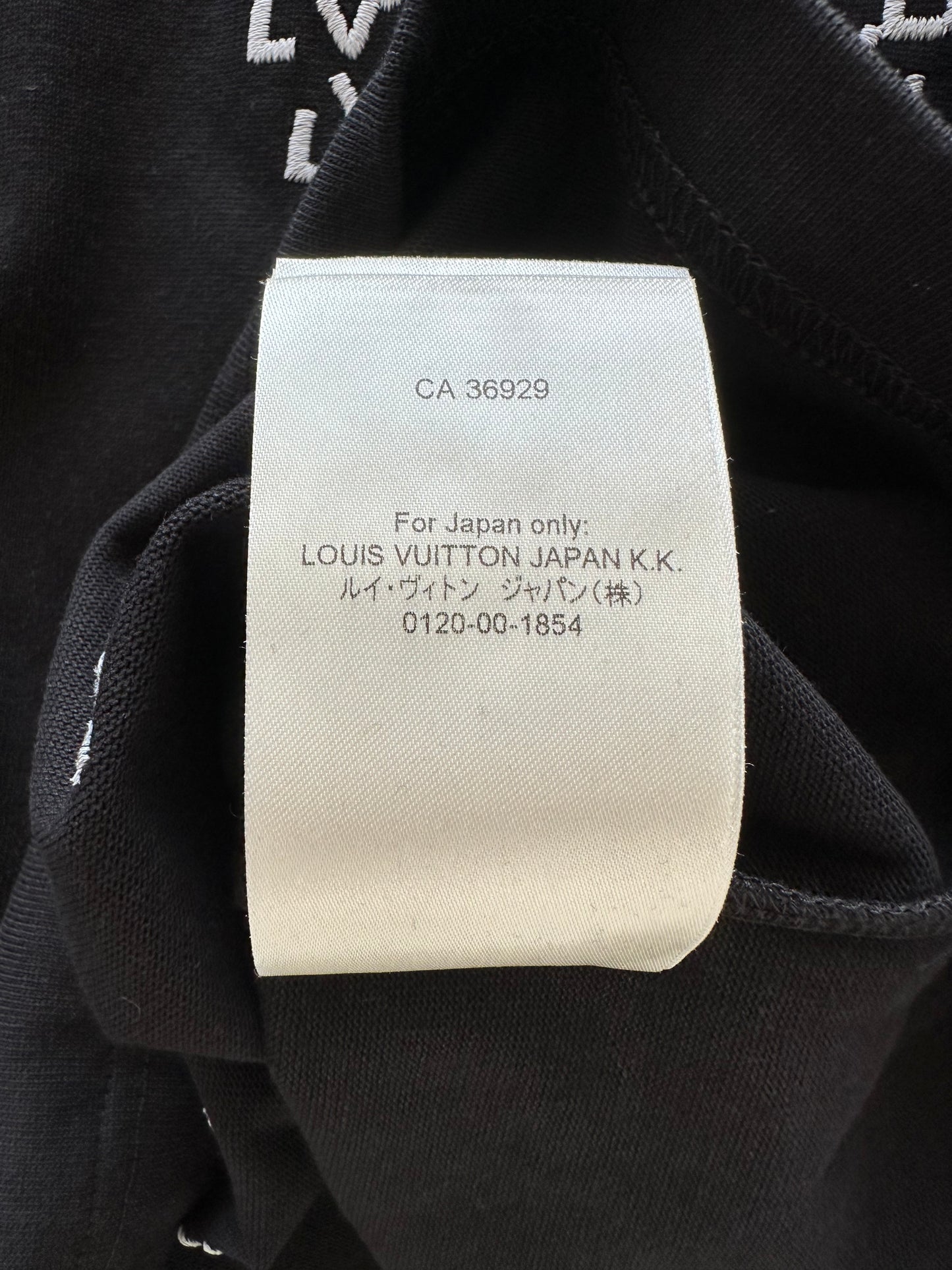 Louis Vuitton Black & White LV Spread T-Shirt