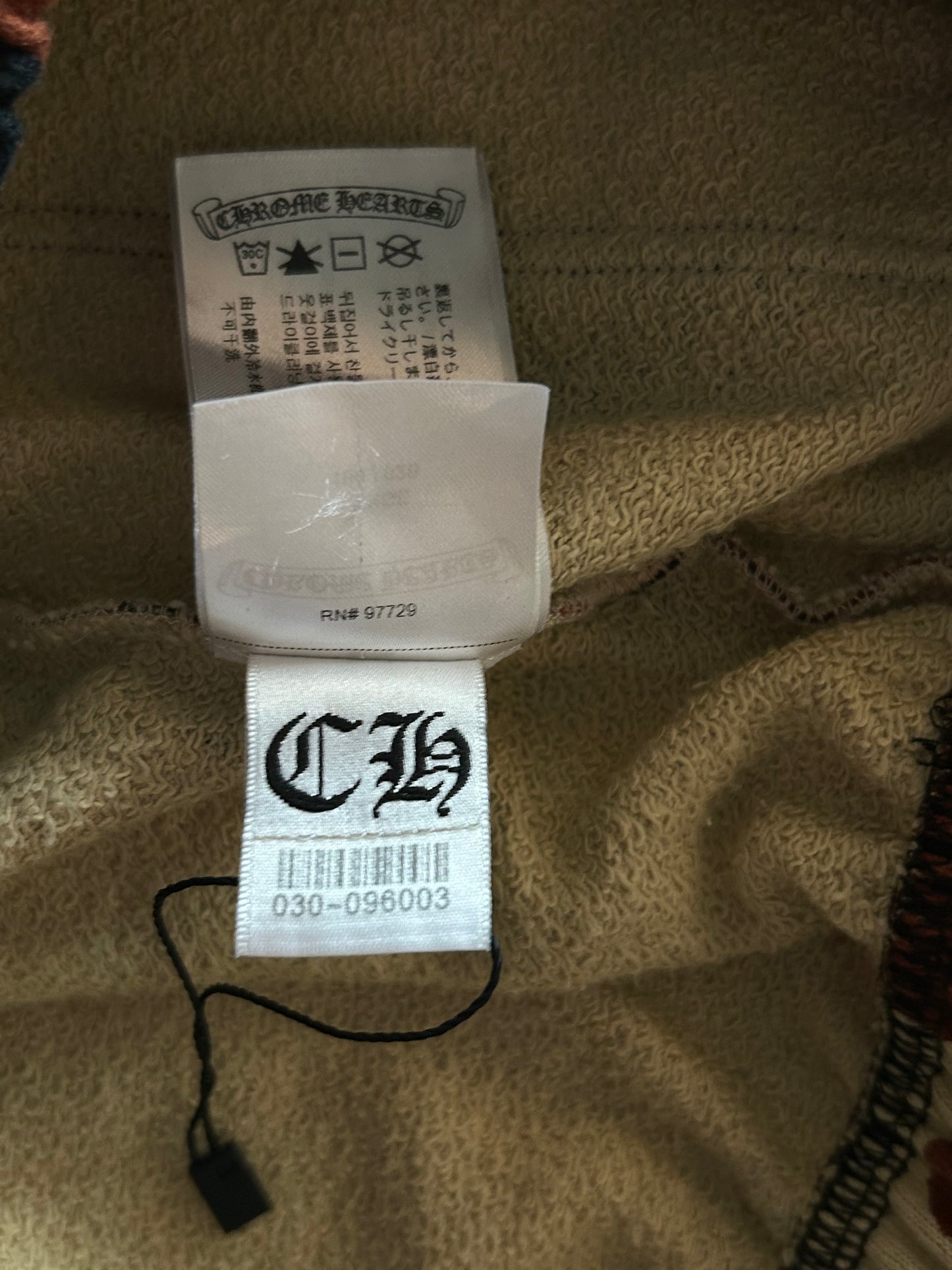 Chrome Hearts Matty Boy Camo Cargo Sweatpants