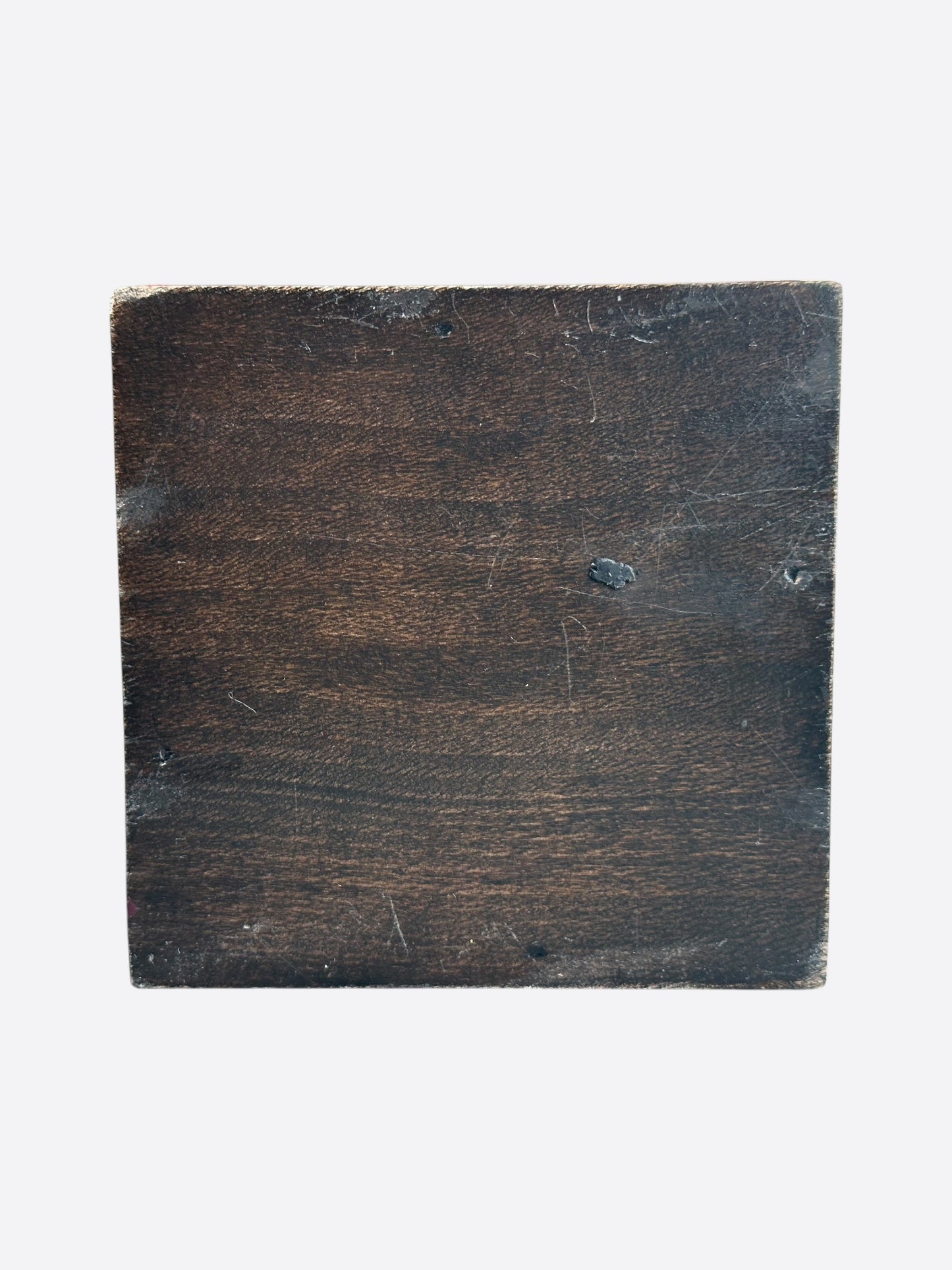 Goyard Burgundy Candle Holder