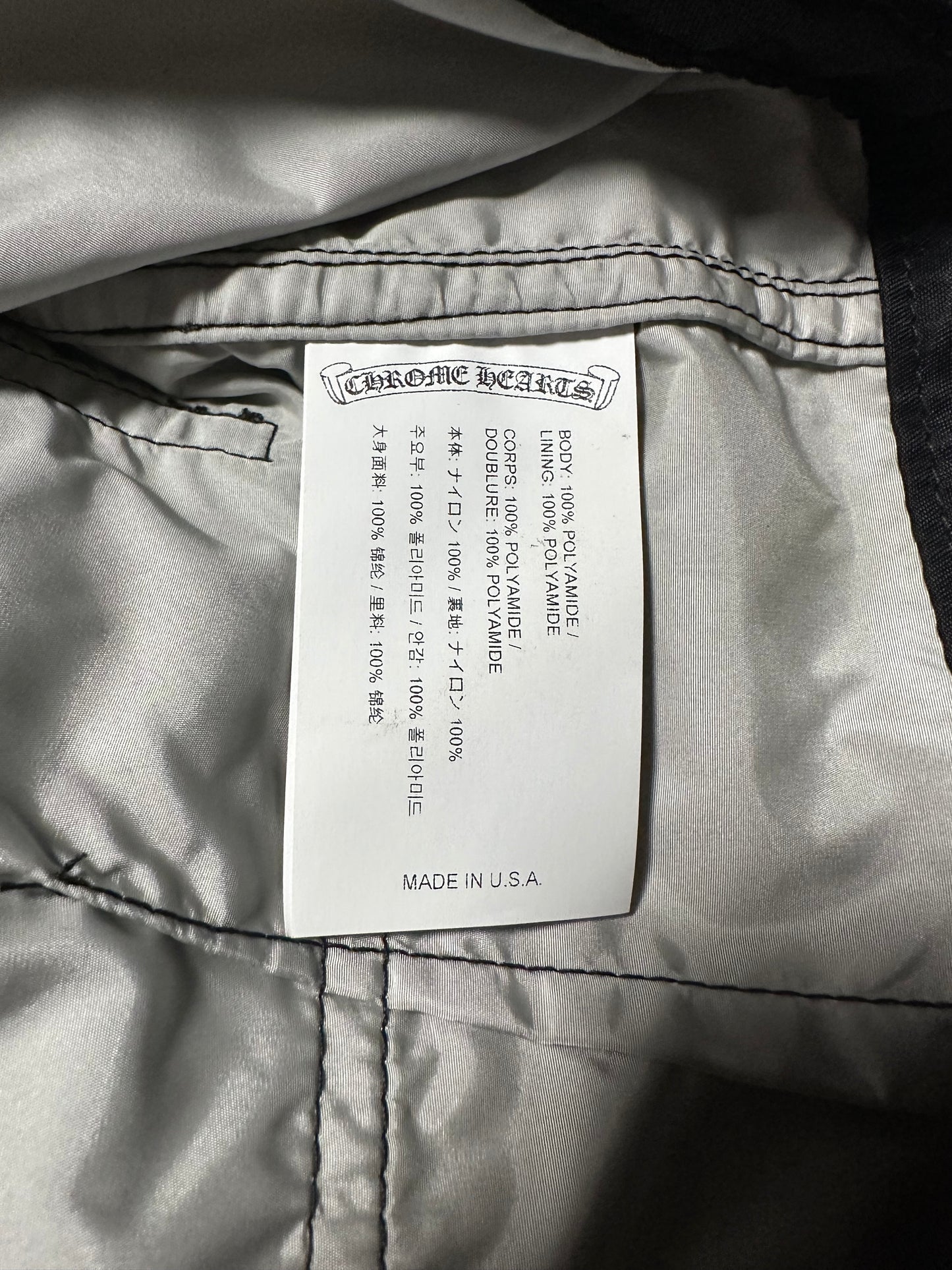 Chrome Hearts Black & Yellow Patch Swimshorts