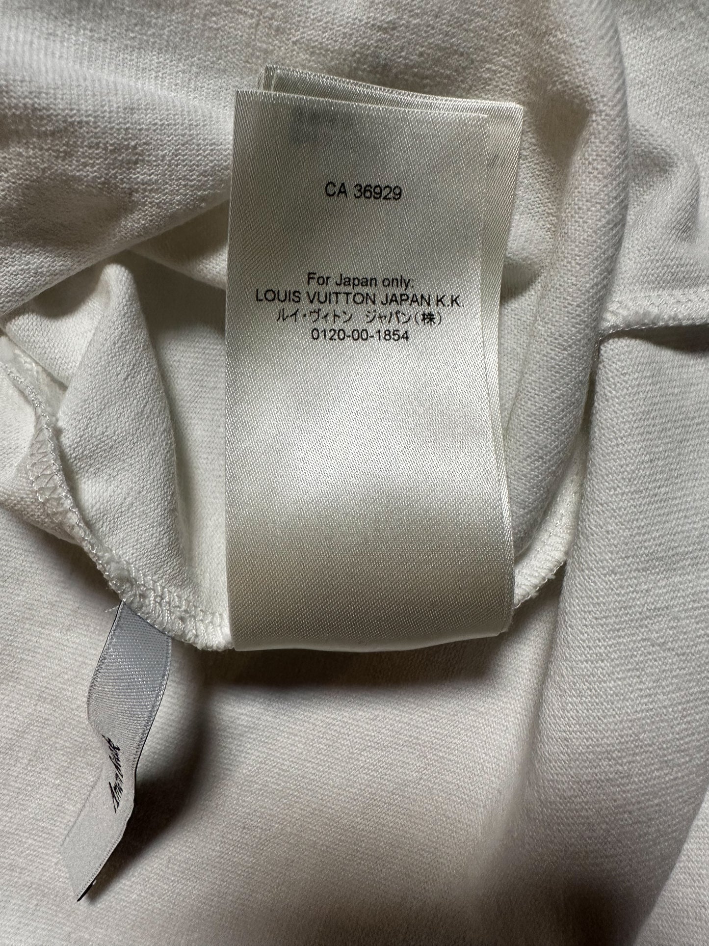 Louis Vuitton White Do A Kickflip T-Shirt