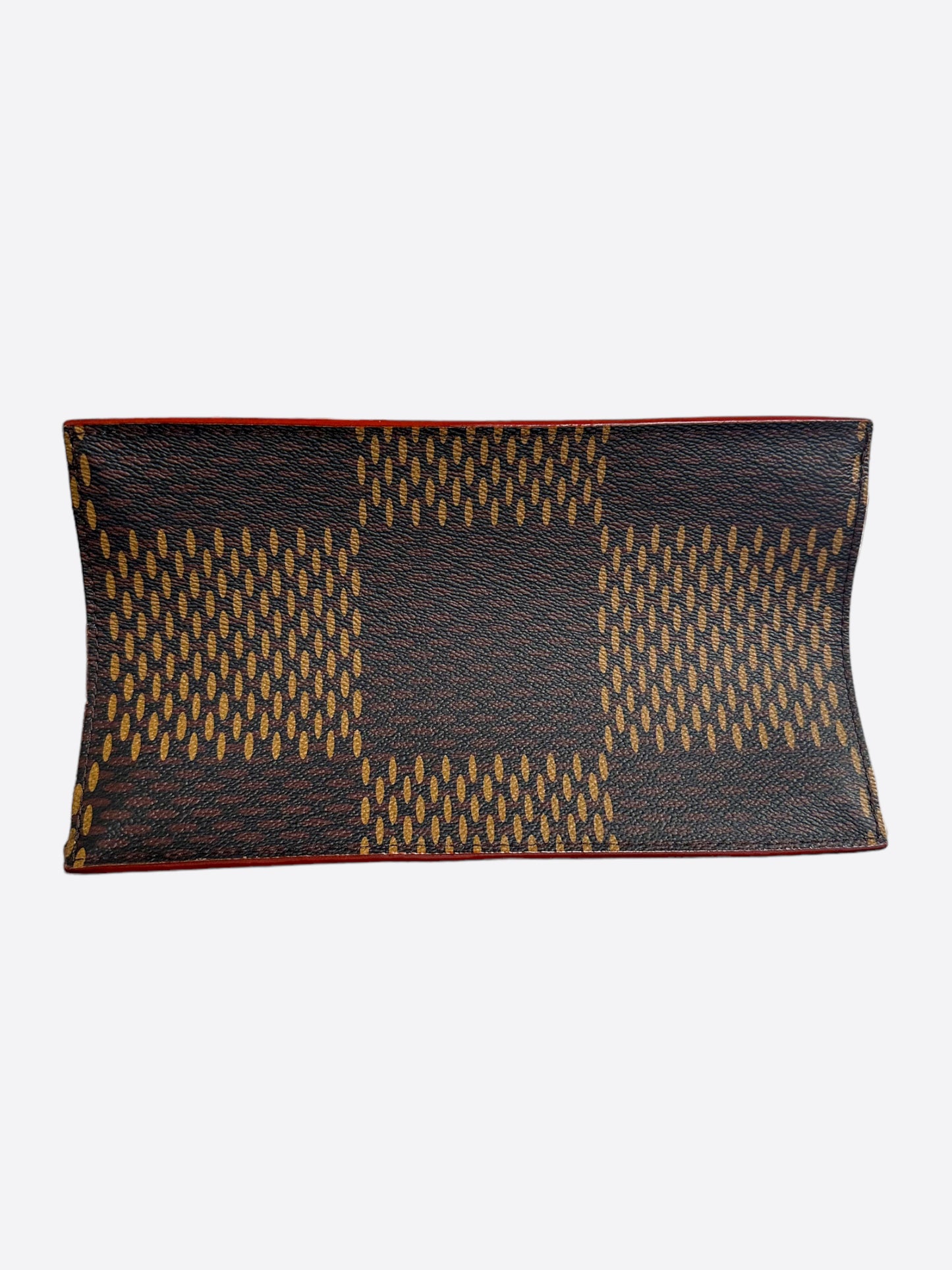 Louis Vuitton Nigo Brown Giant Damier Monogram Sac Plat