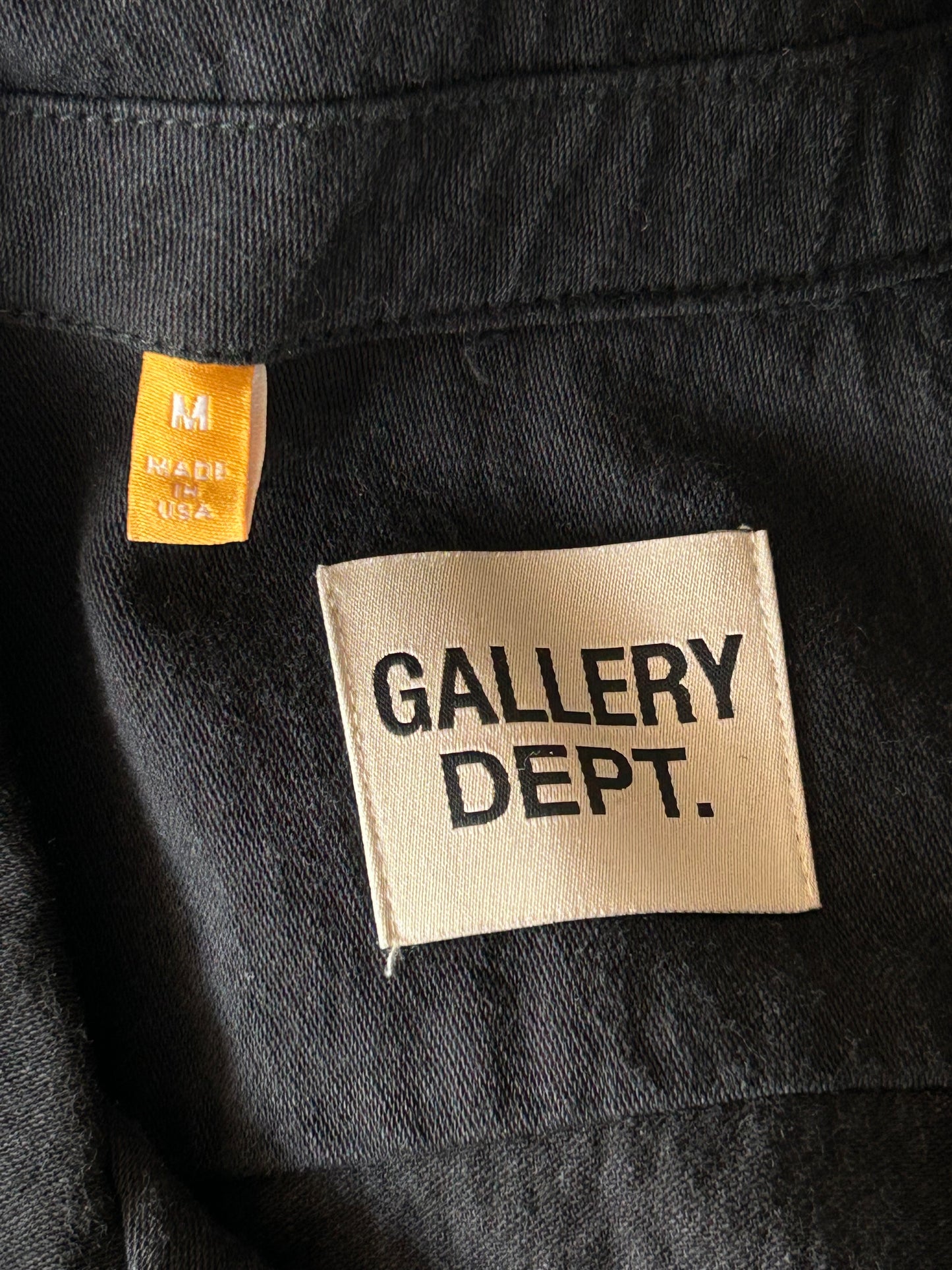 Gallery Dept Black & Multicolor Flame Graphic Button Up Shirt