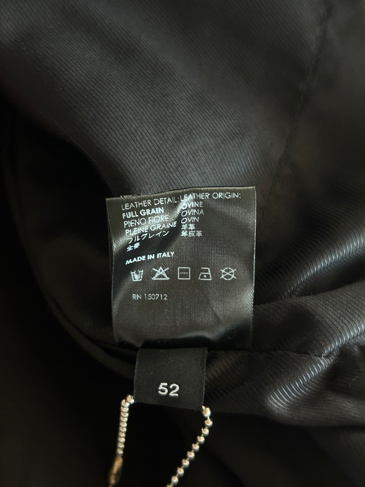 Amiri Red & Black Chicago Exclusive Bones Varsity Jacket