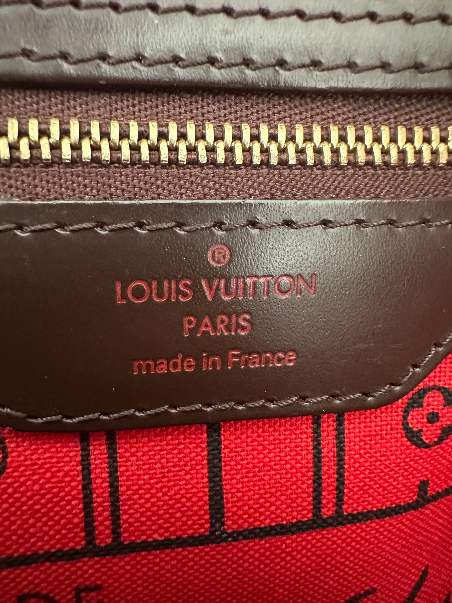 Louis Vuitton Damier Ebene Neverfull MM