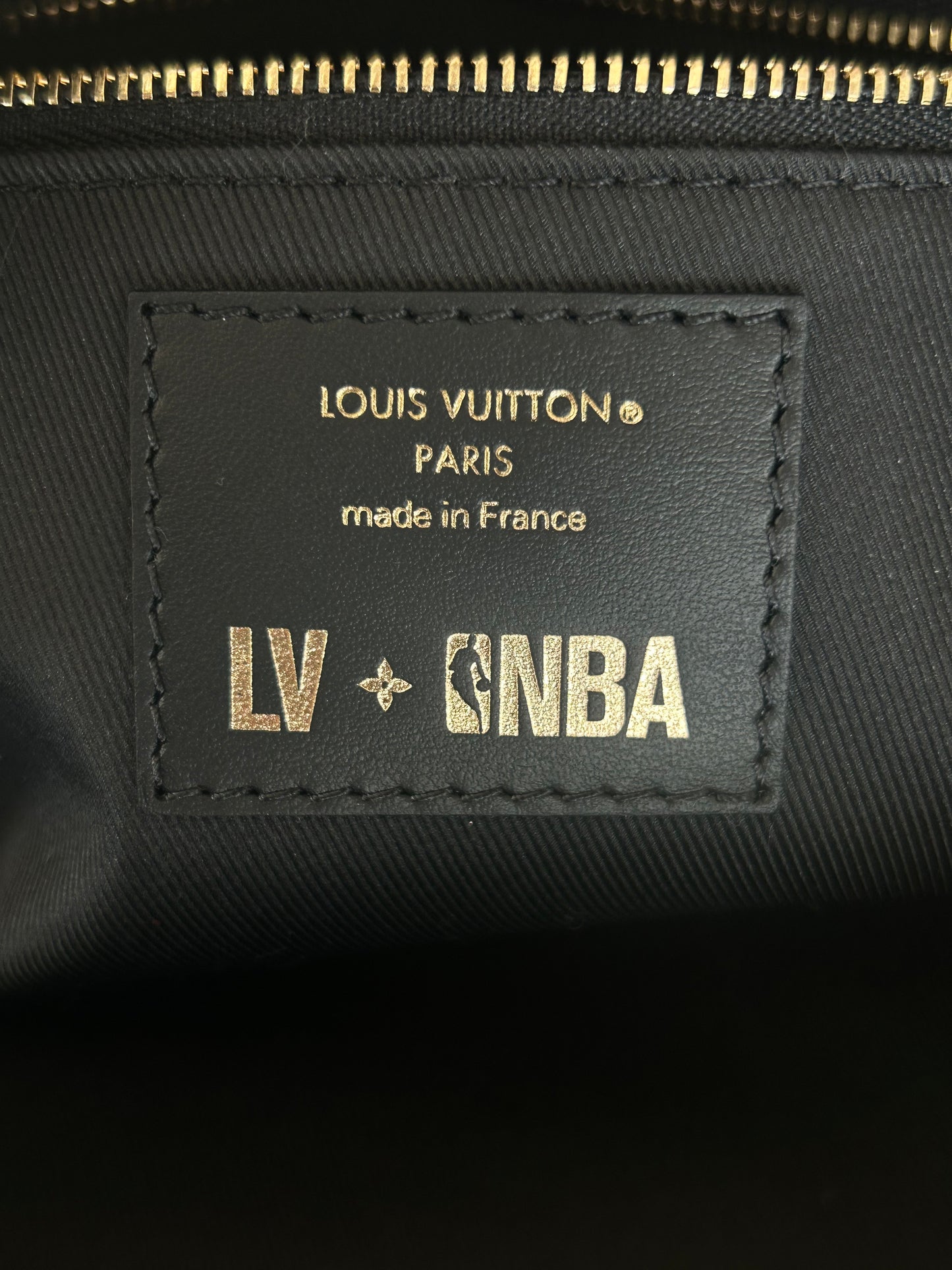 Louis Vuitton NBA Black Taurillon Monogram Dopp Kit