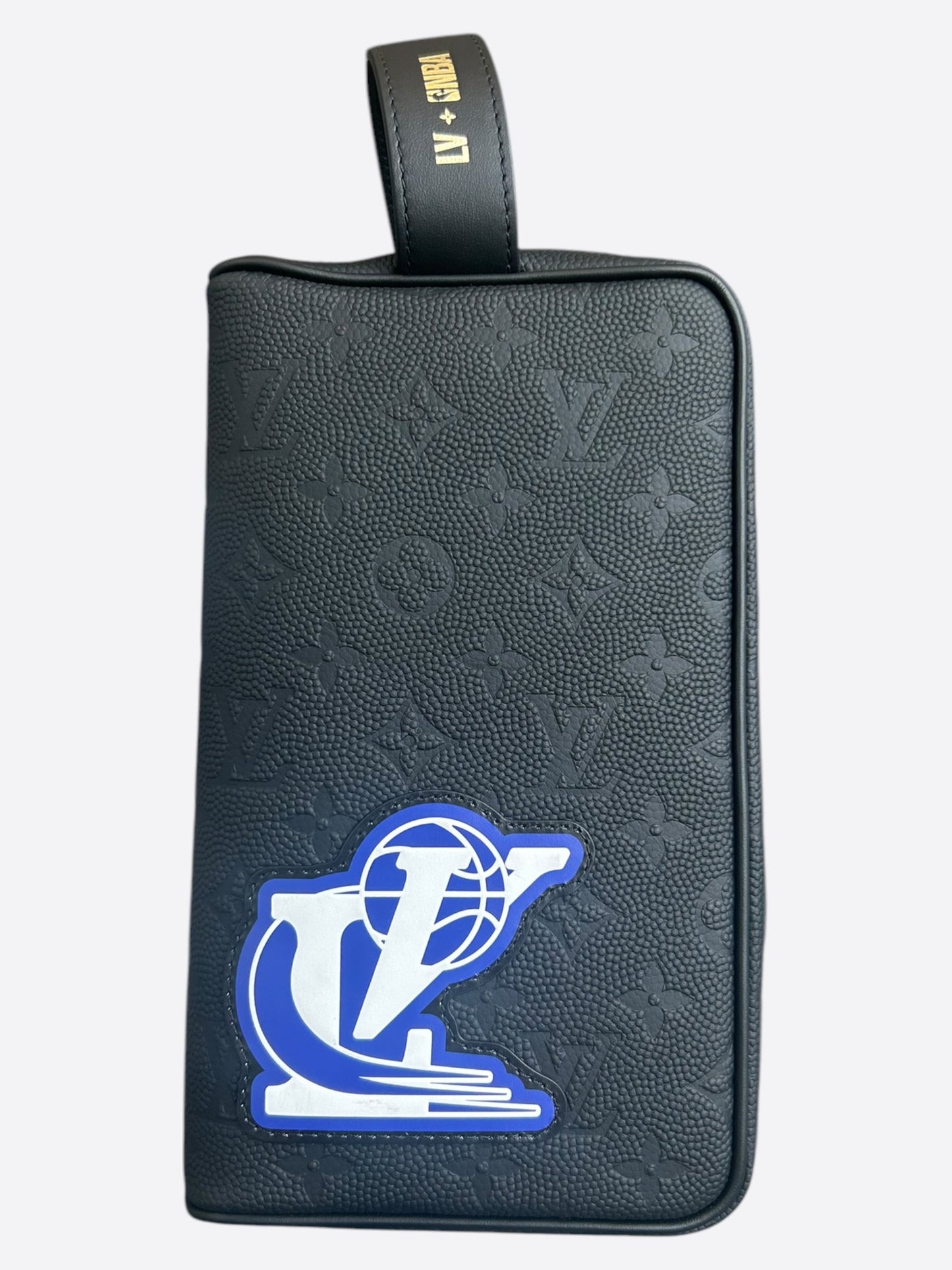 Louis Vuitton NBA Black Taurillon Monogram Dopp Kit