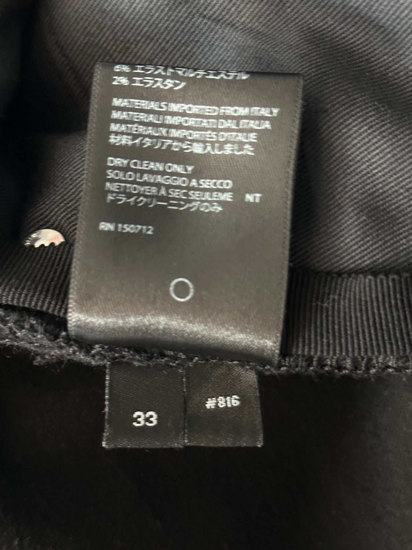 Amiri Black MX2 Skinny Jeans