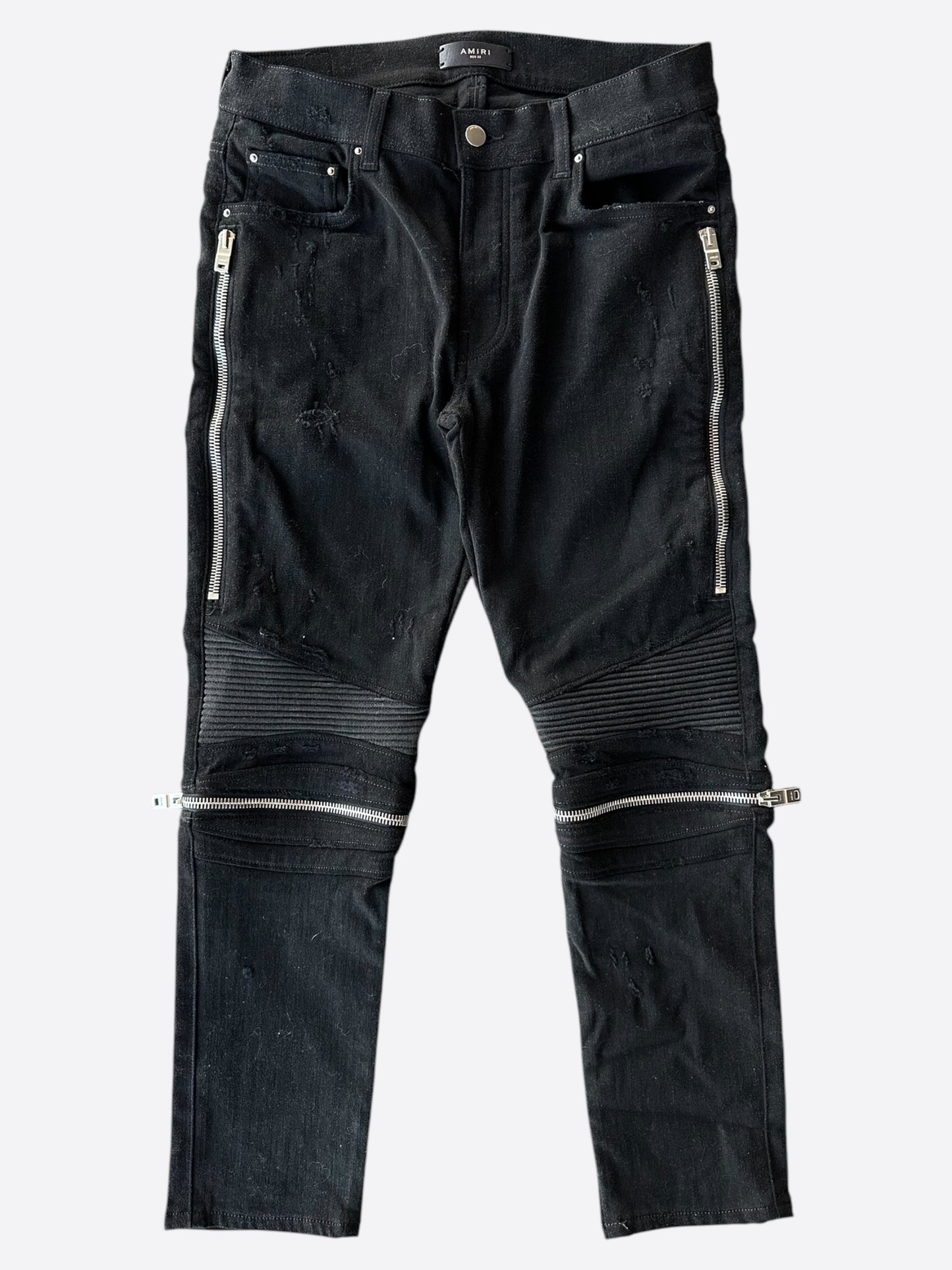Amiri Black MX2 Skinny Jeans