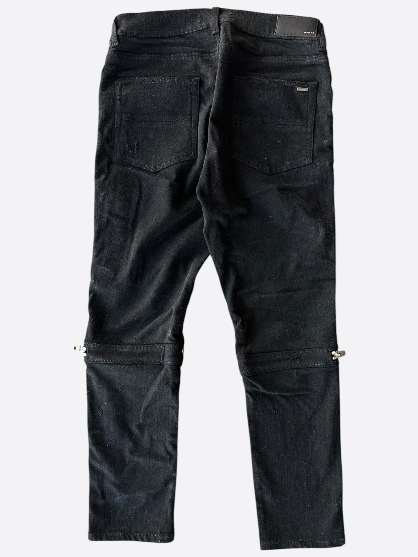 Amiri Black MX2 Skinny Jeans