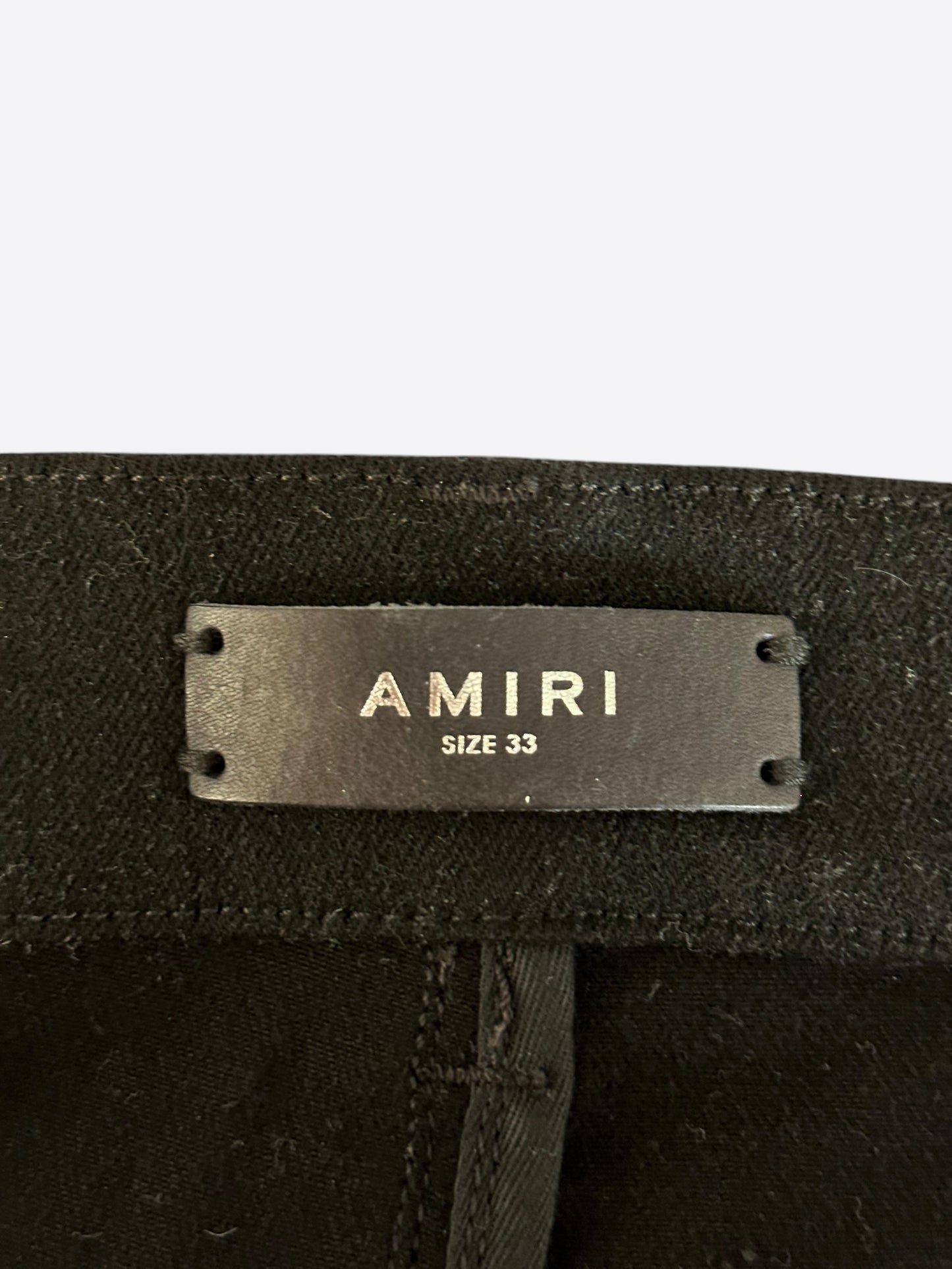 Amiri Black MX2 Skinny Jeans