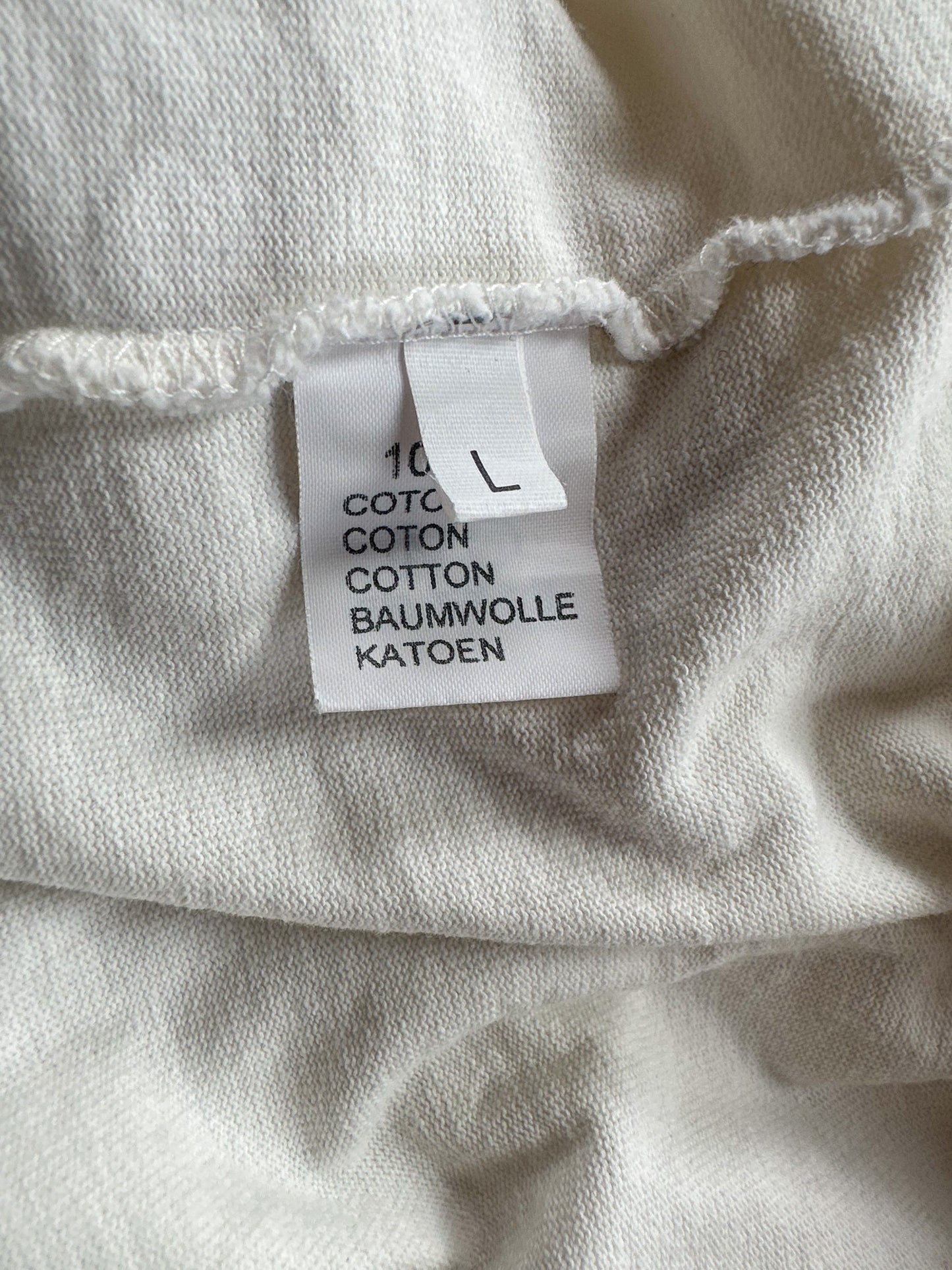 Louis Vuitton White Palm Tree Logo T-Shirt