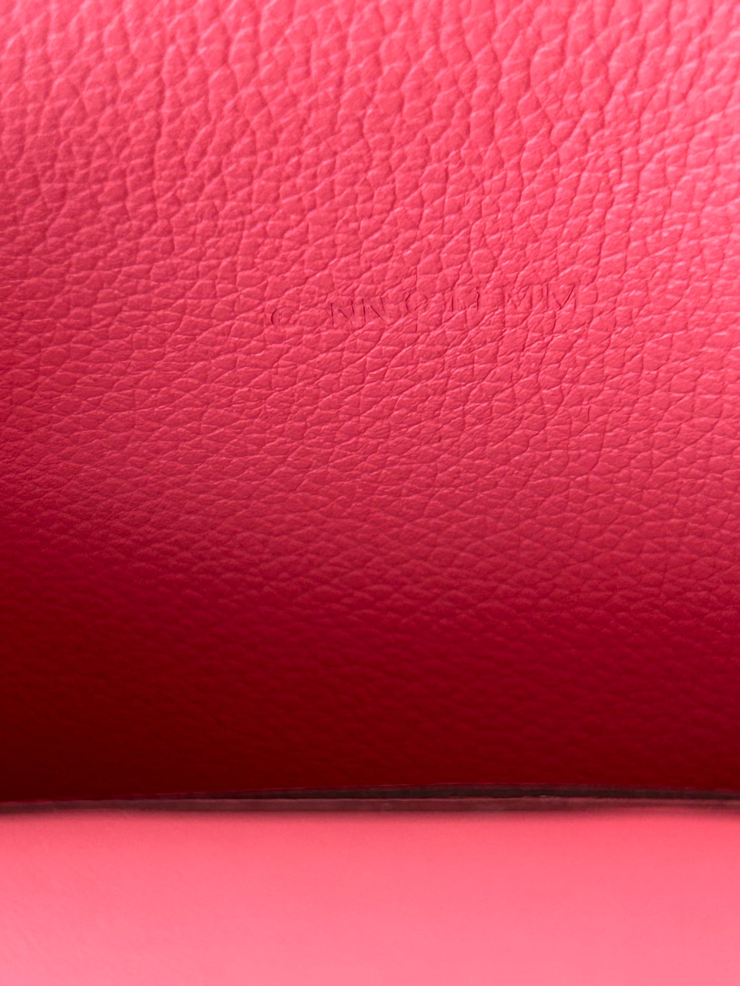 Hermes Pink Epsom & Palladium Hardware 2002 Wallet
