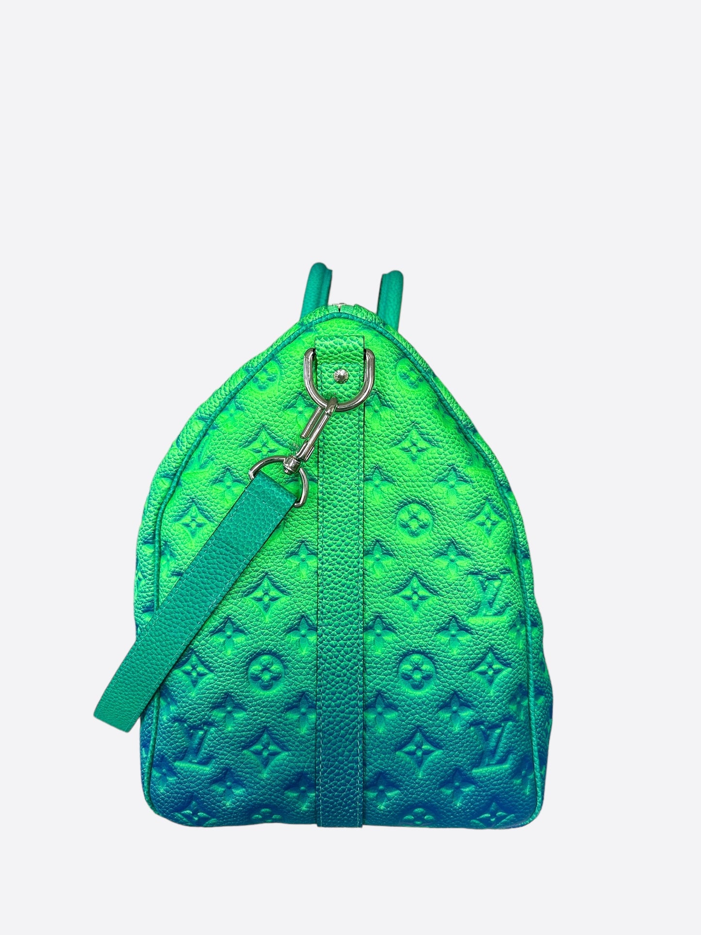 Louis Vuitton Green & Blue Monogram Illusion Keepall 50