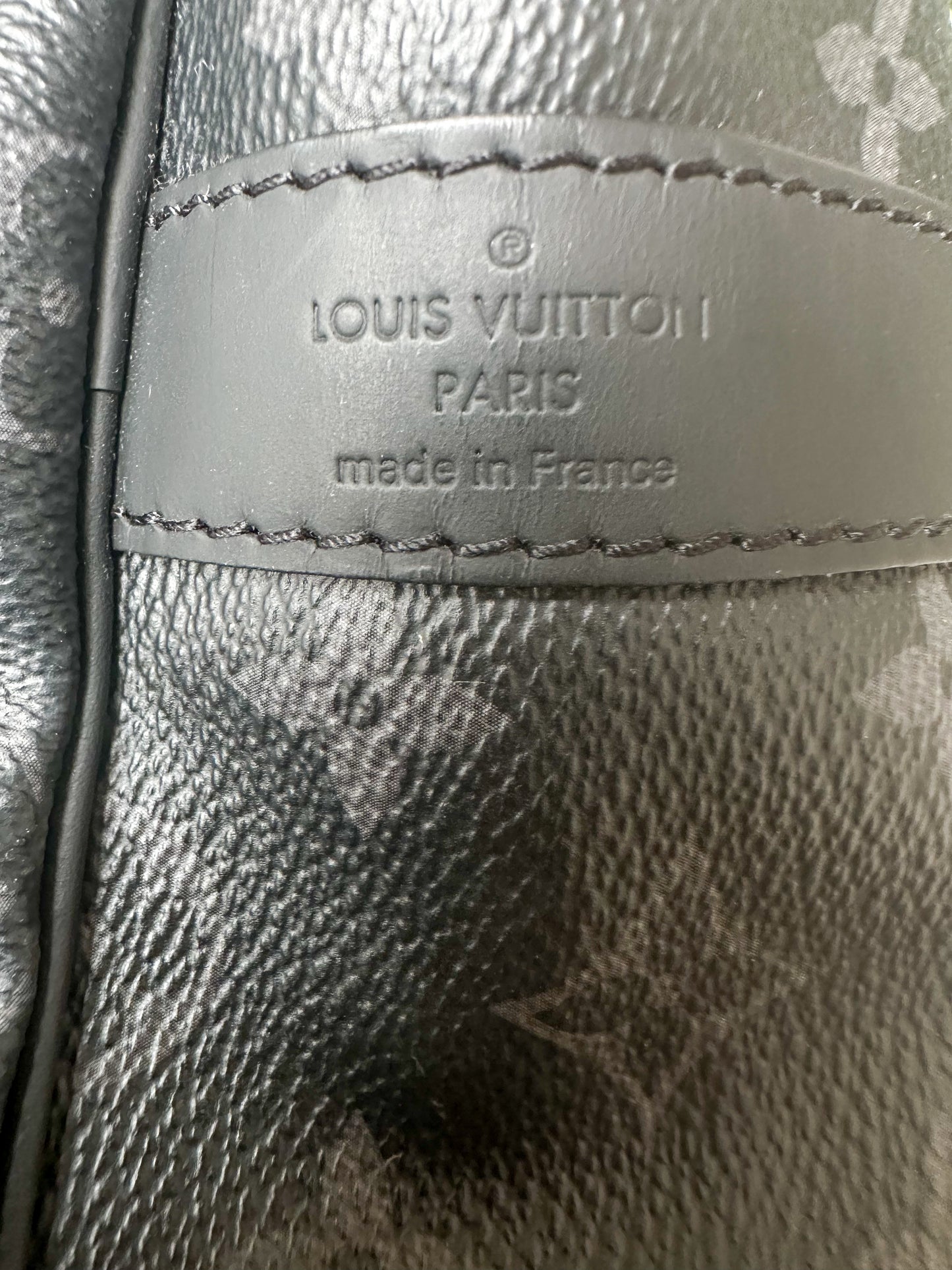 Louis Vuitton Monogram Eclipse Keepall 55
