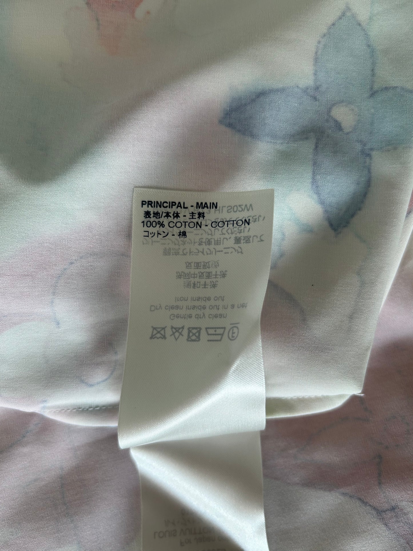 Louis Vuitton Multicolor Watercolor Monogram Button Up Shirt