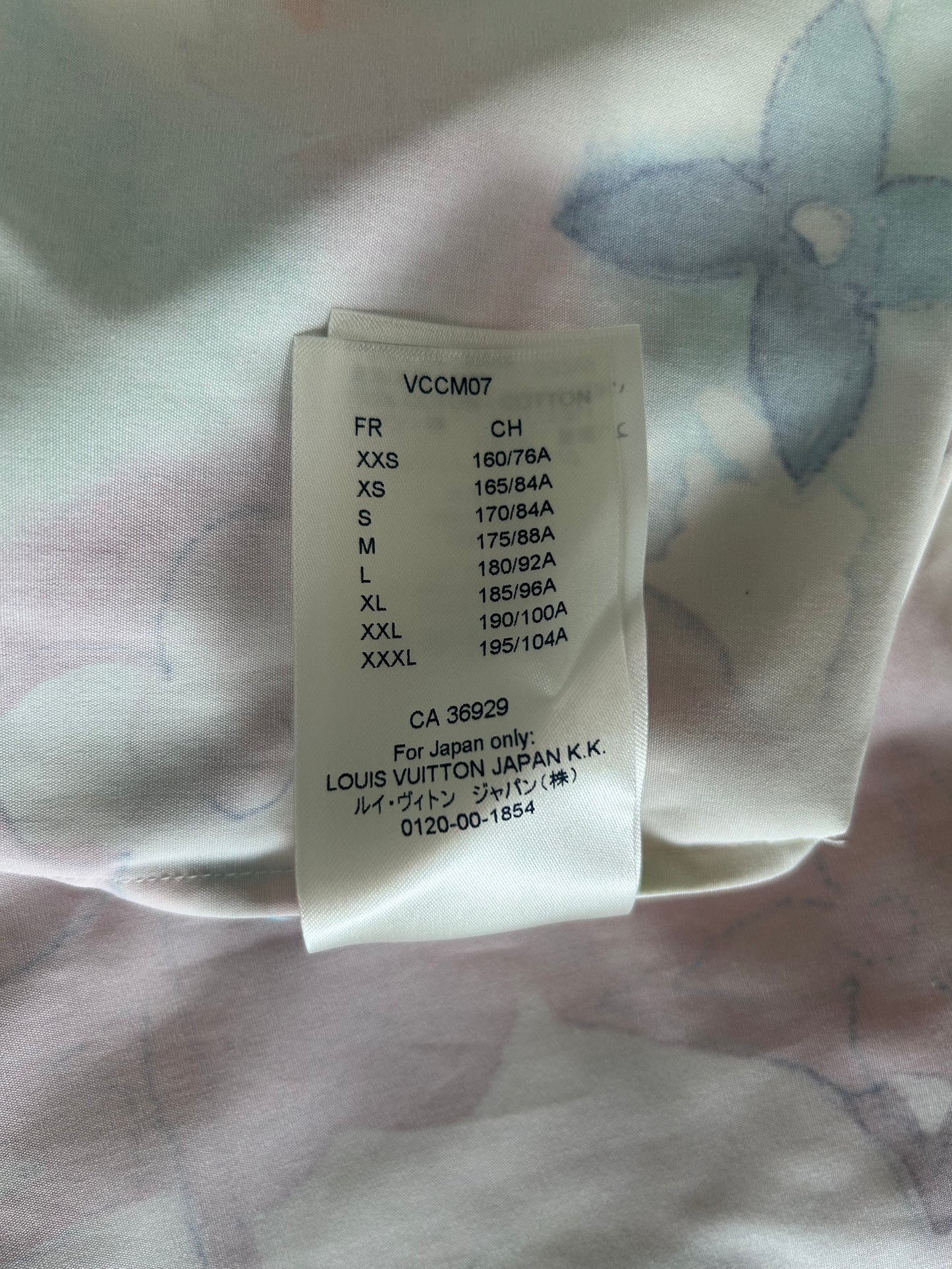 Louis Vuitton Multicolor Watercolor Monogram Button Up Shirt