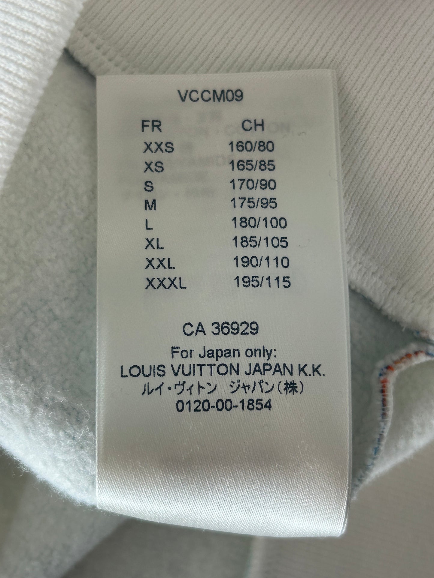Louis Vuitton Multicolor Watercolor Monogram Sweater