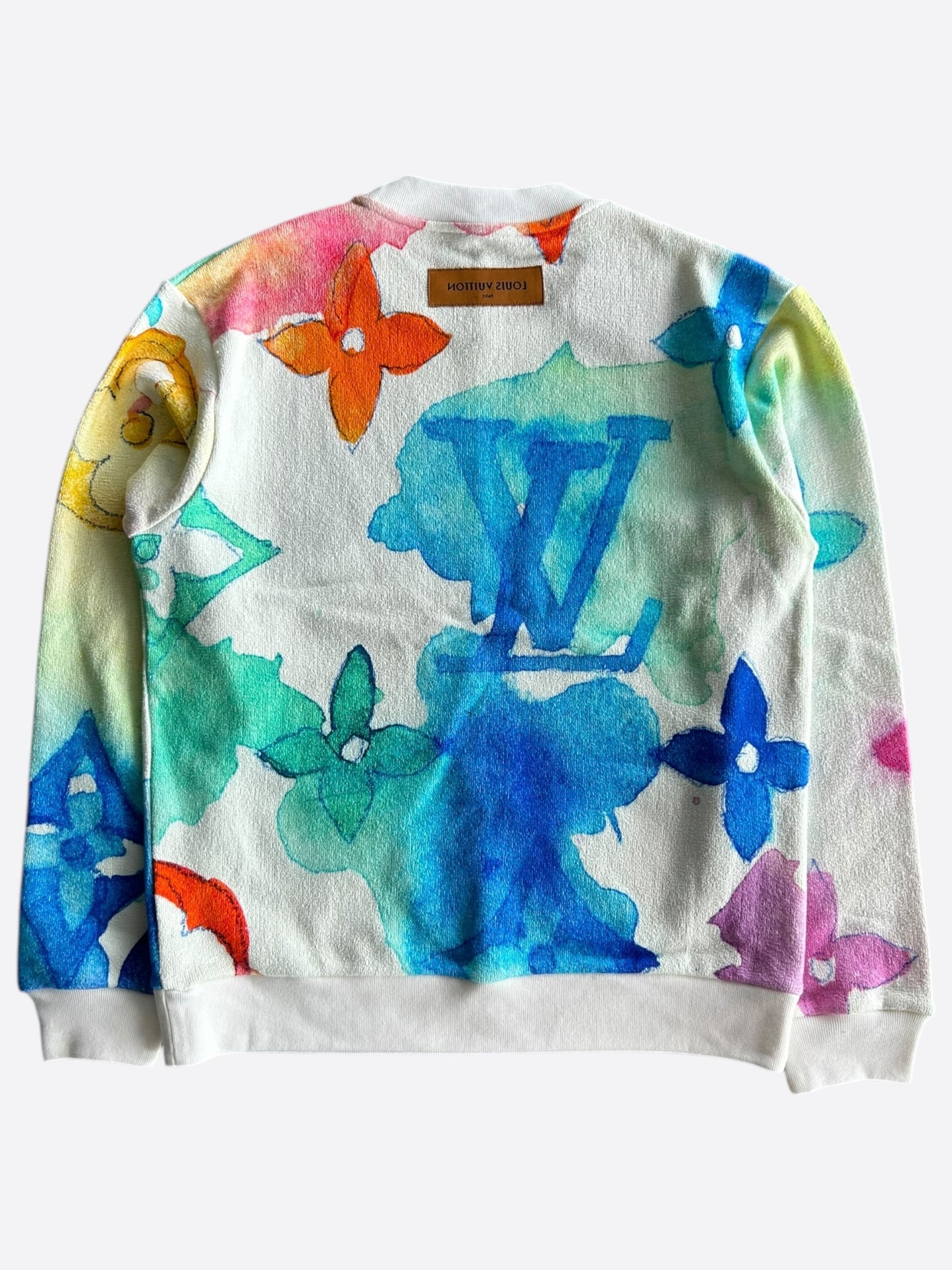 Louis Vuitton Multicolor Watercolor Monogram Sweater