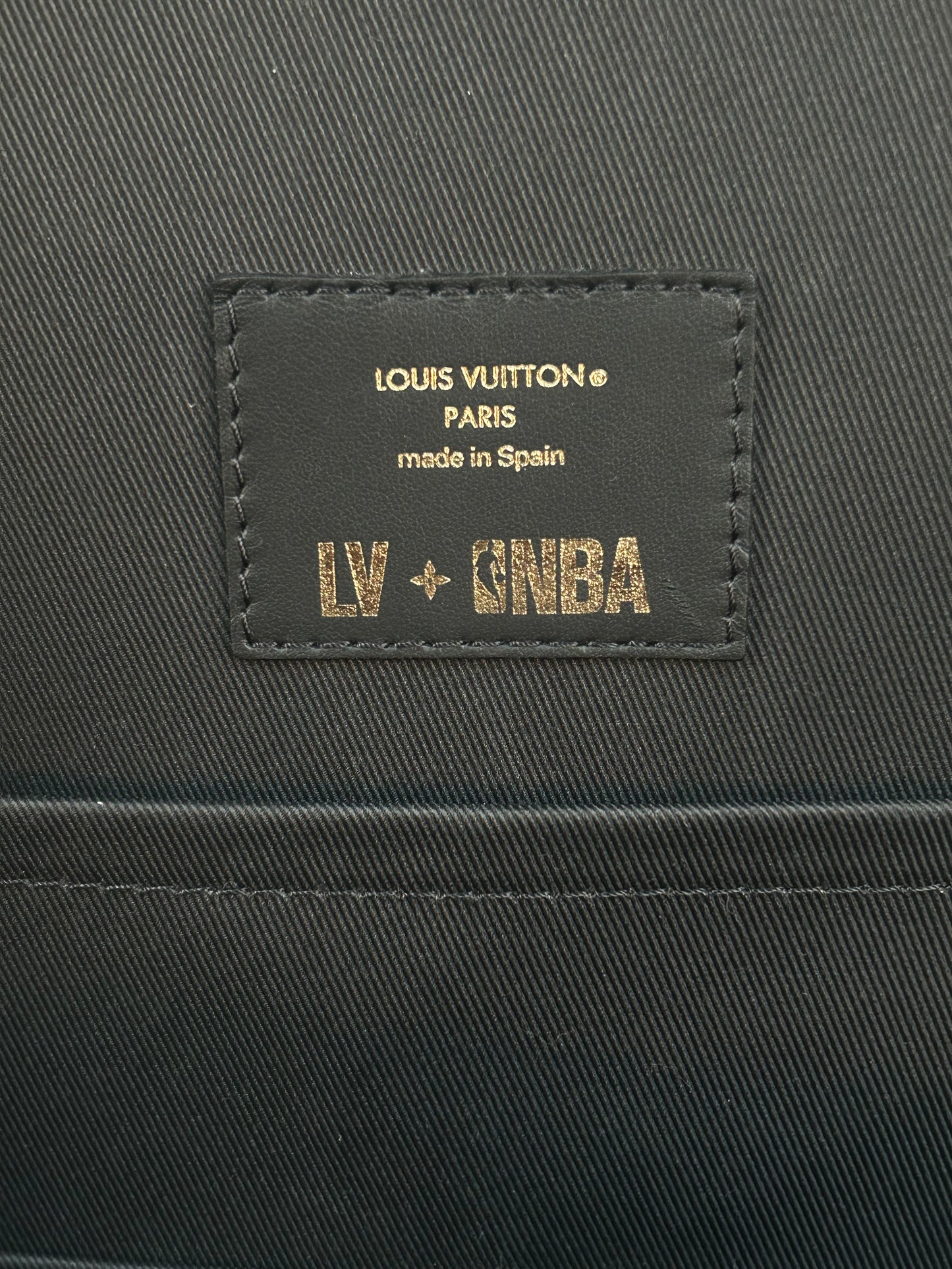 Louis Vuitton NBA Black Taurillon Monogram Backpack