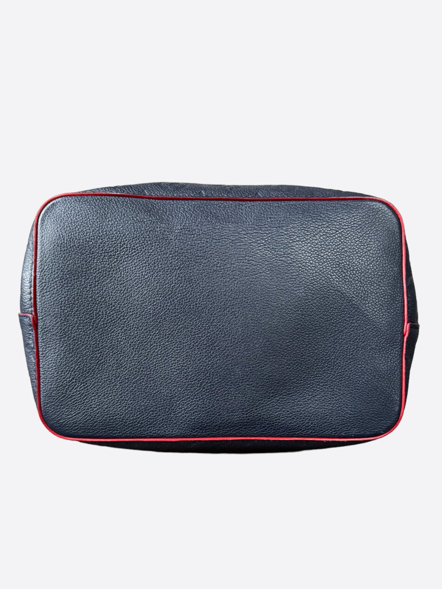 Louis Vuitton Navy & Red Empreinte Monogram Neo Noe Bag