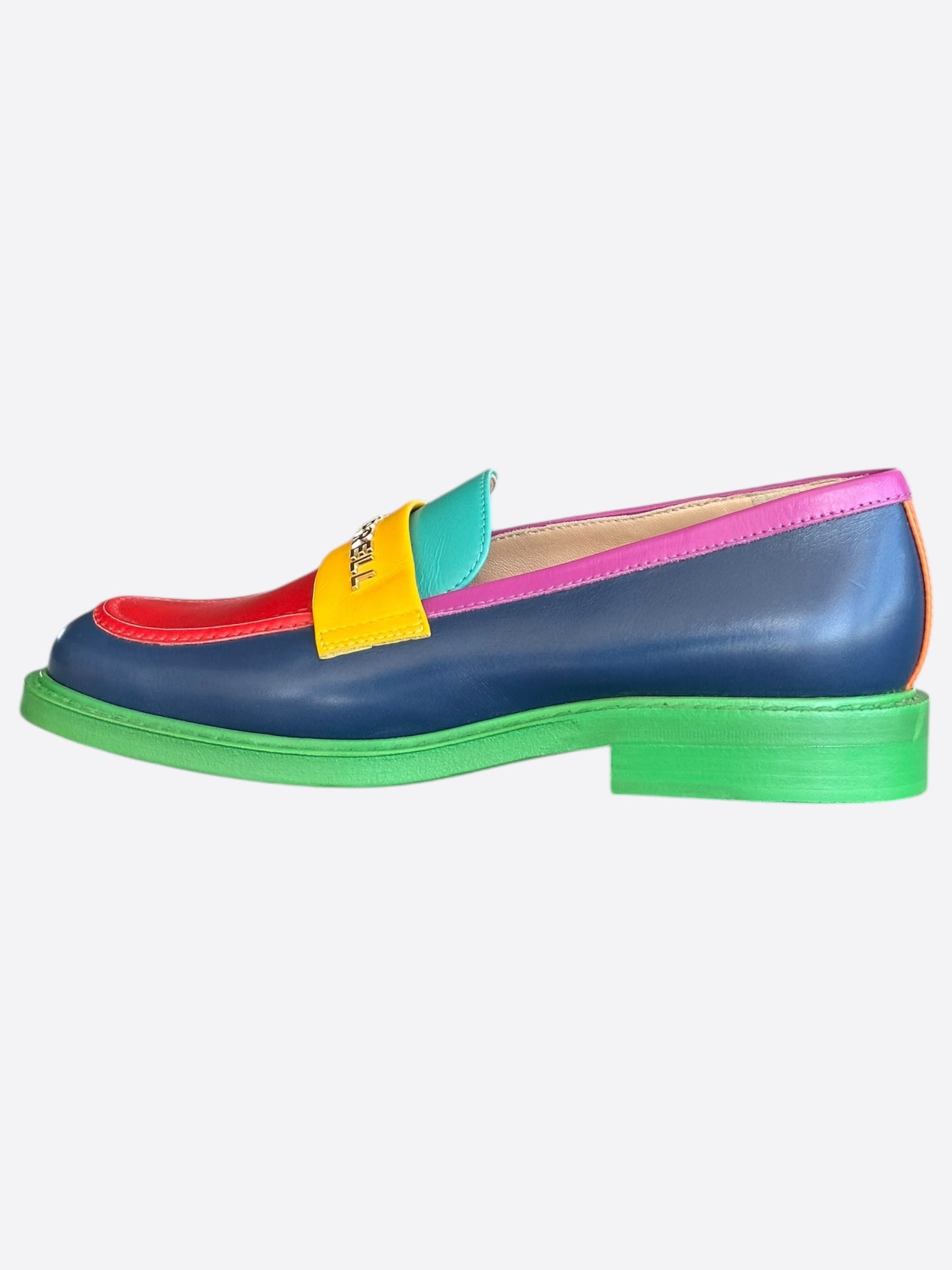 Chanel Pharrell Multicolor Penny Loafers
