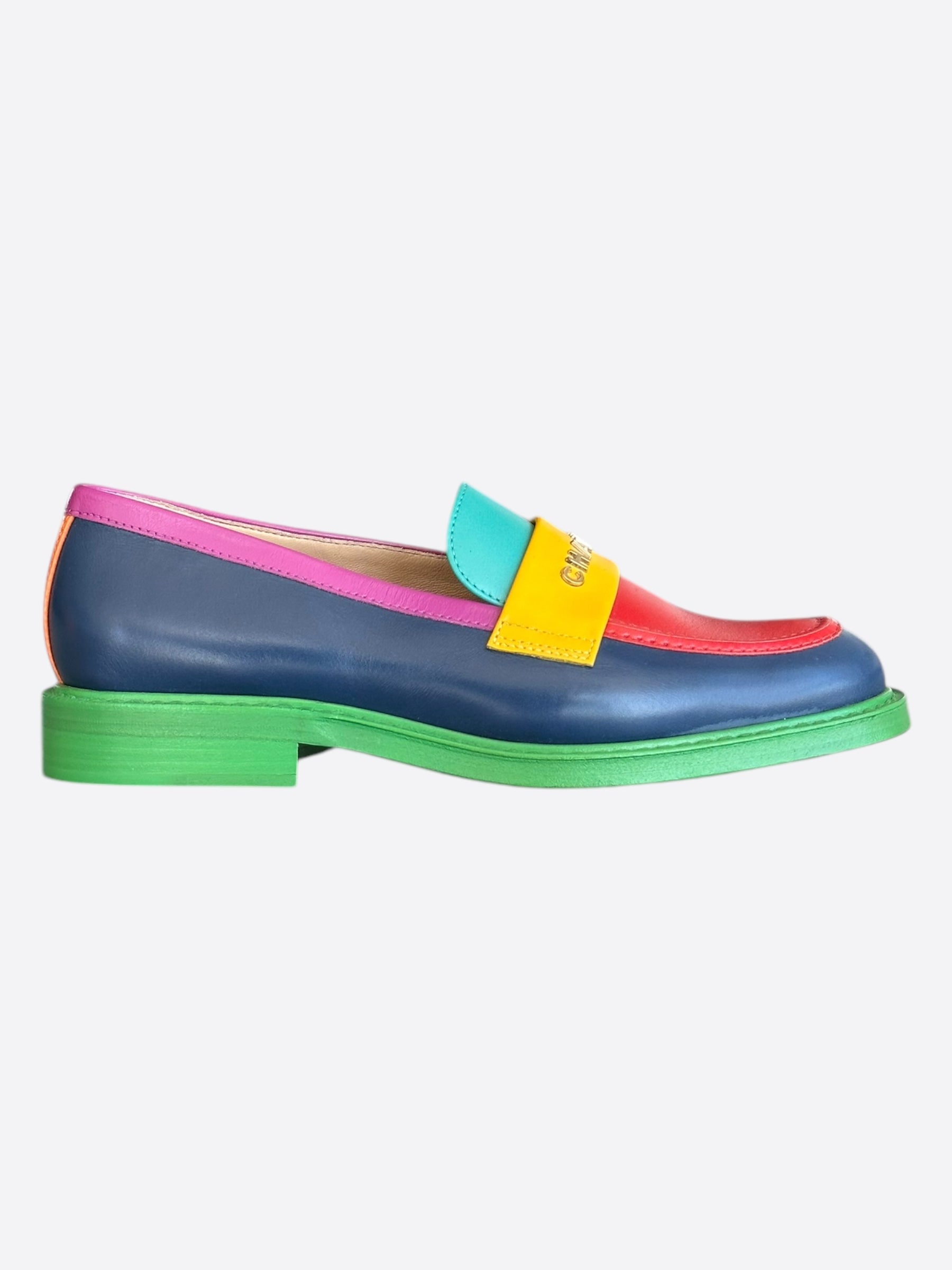 Chanel Pharrell Multicolor Penny Loafers Chanel Pharrell Multicolor Penny Loafers