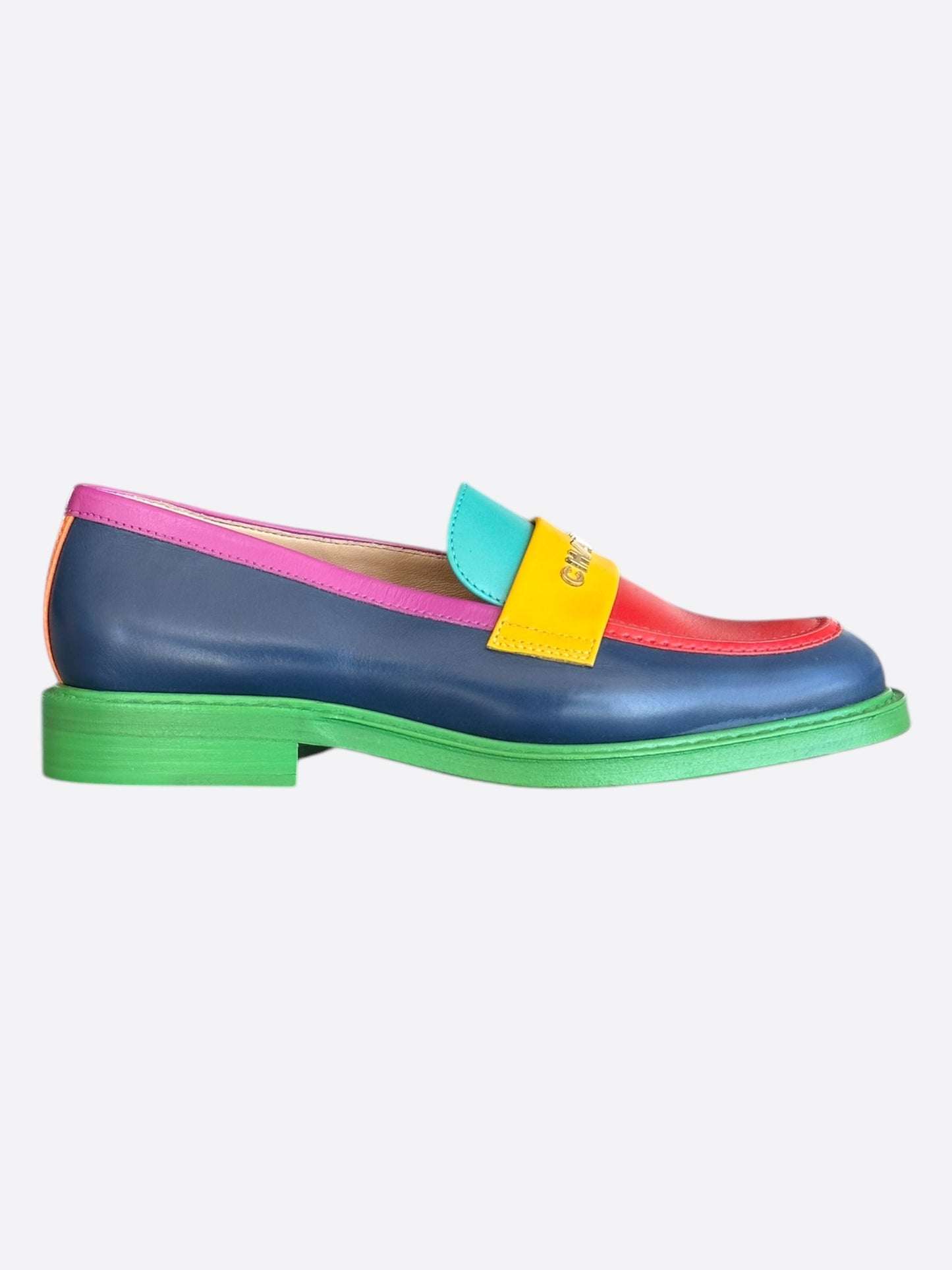 Chanel Pharrell Multicolor Penny Loafers