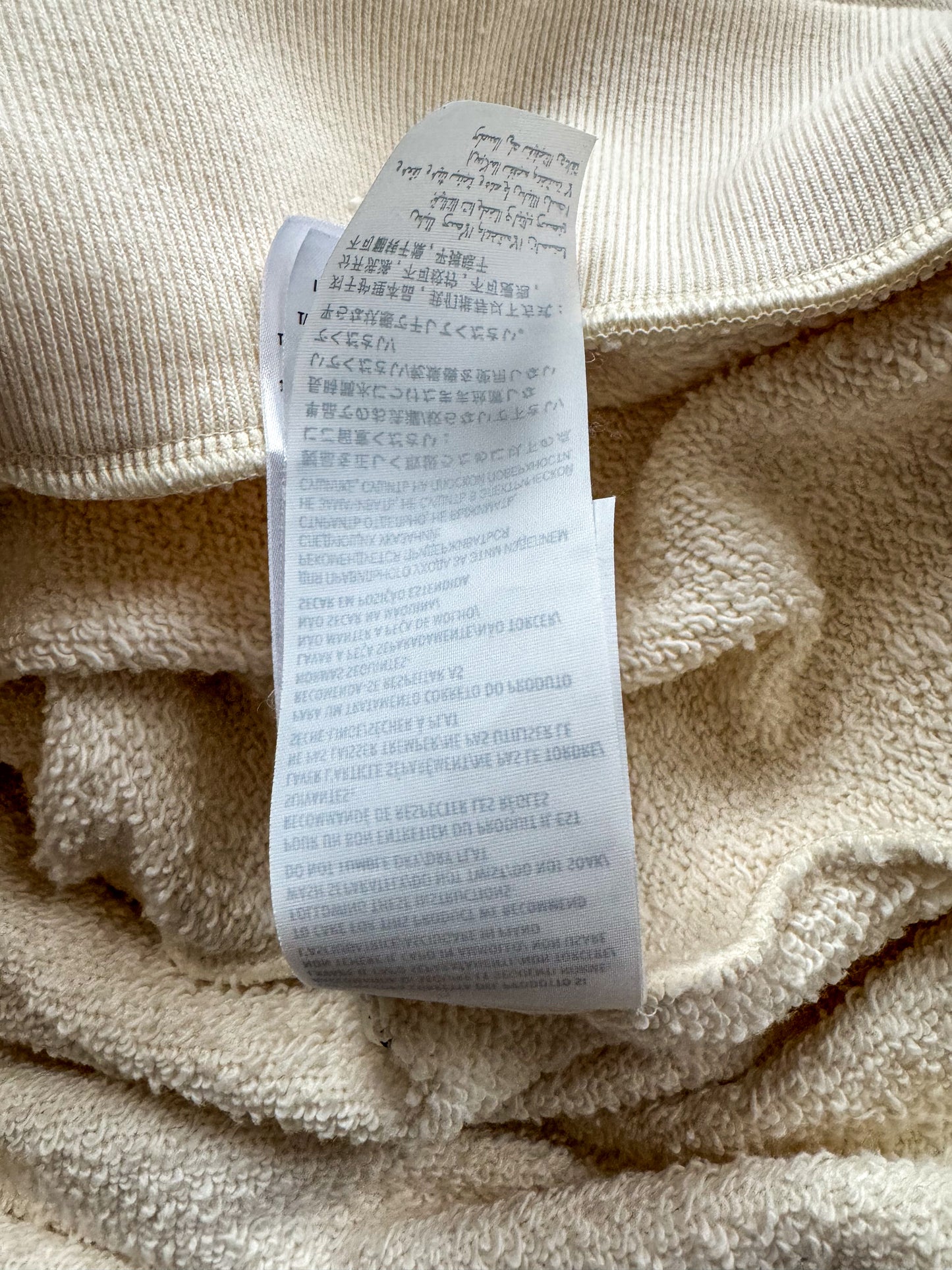 Gucci Cream Bootleg Logo Hoodie