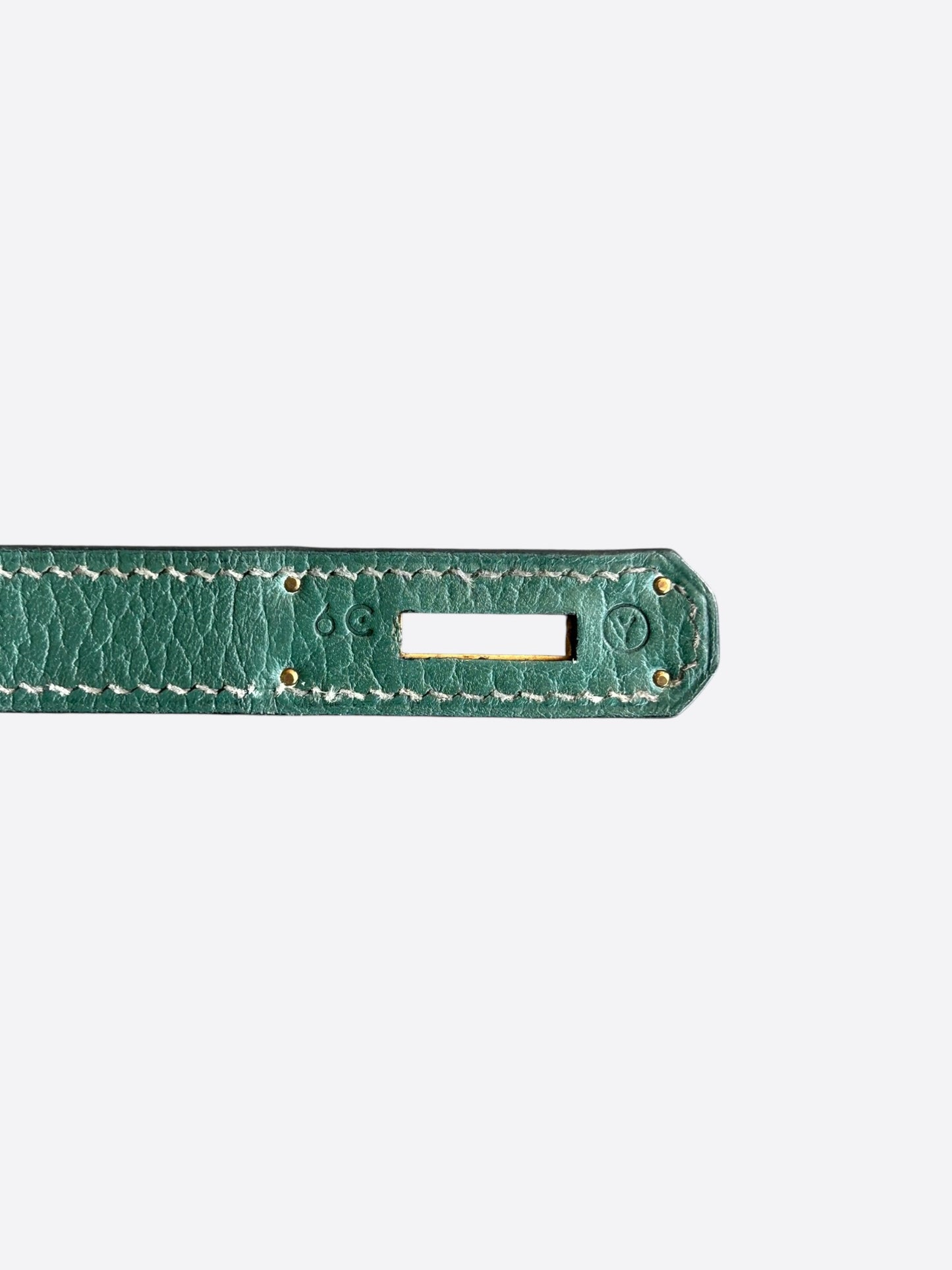Hermes Green Togo & Gold Hardware Birkin 35