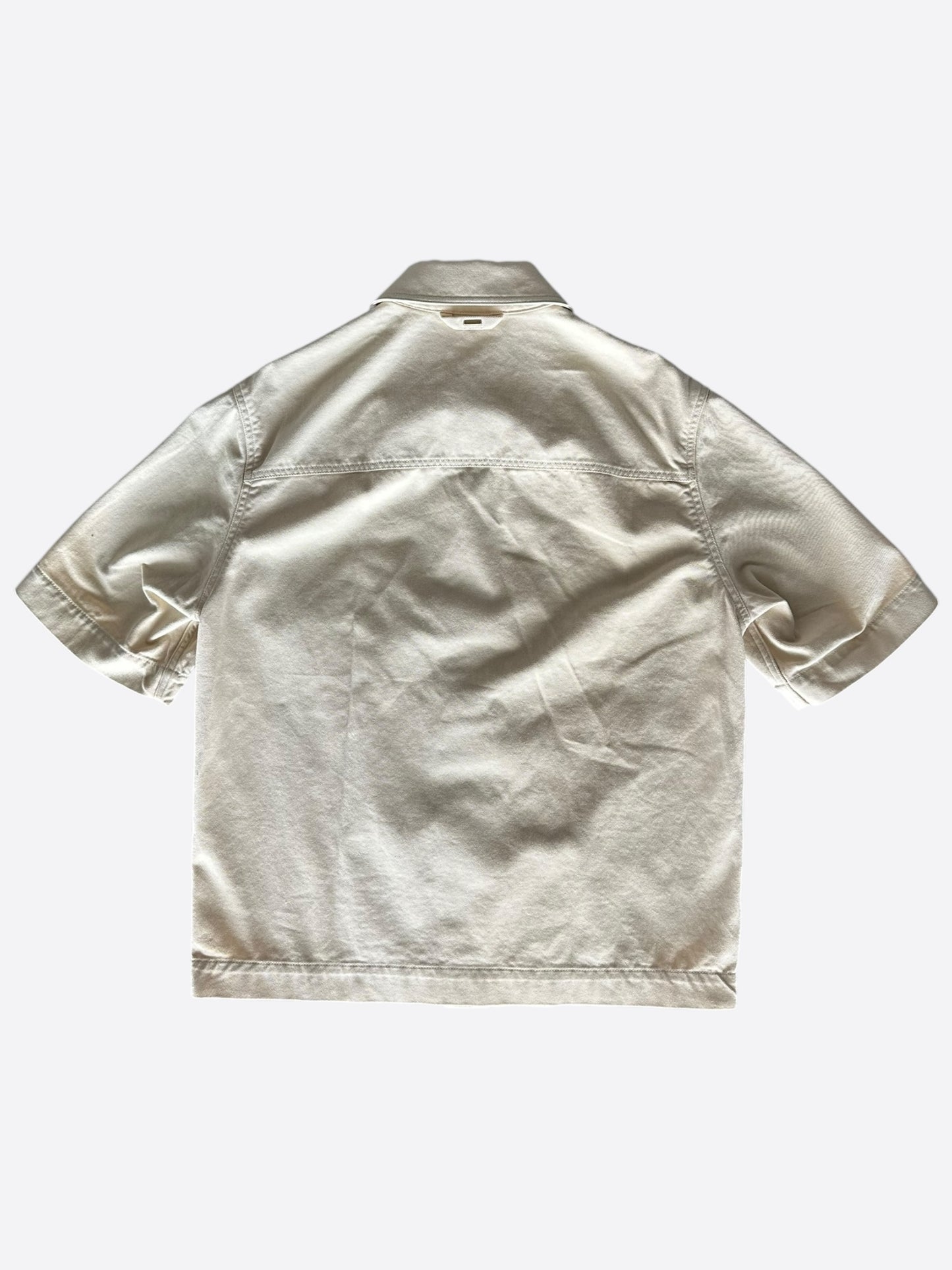 Louis Vuitton Beige Monogram Workwear Shirt
