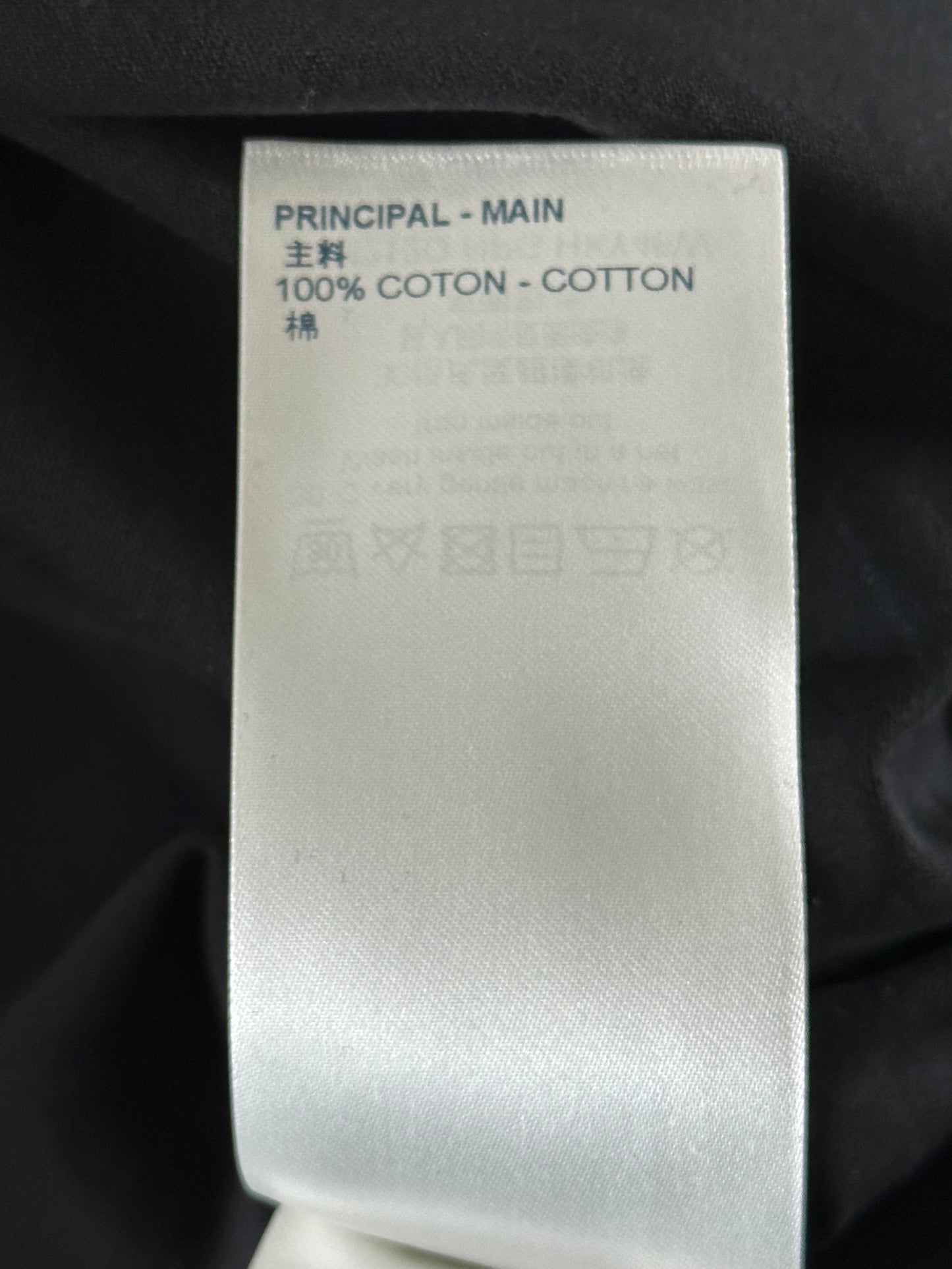 Louis Vuitton Black & White Monogram Gradient T-Shirt