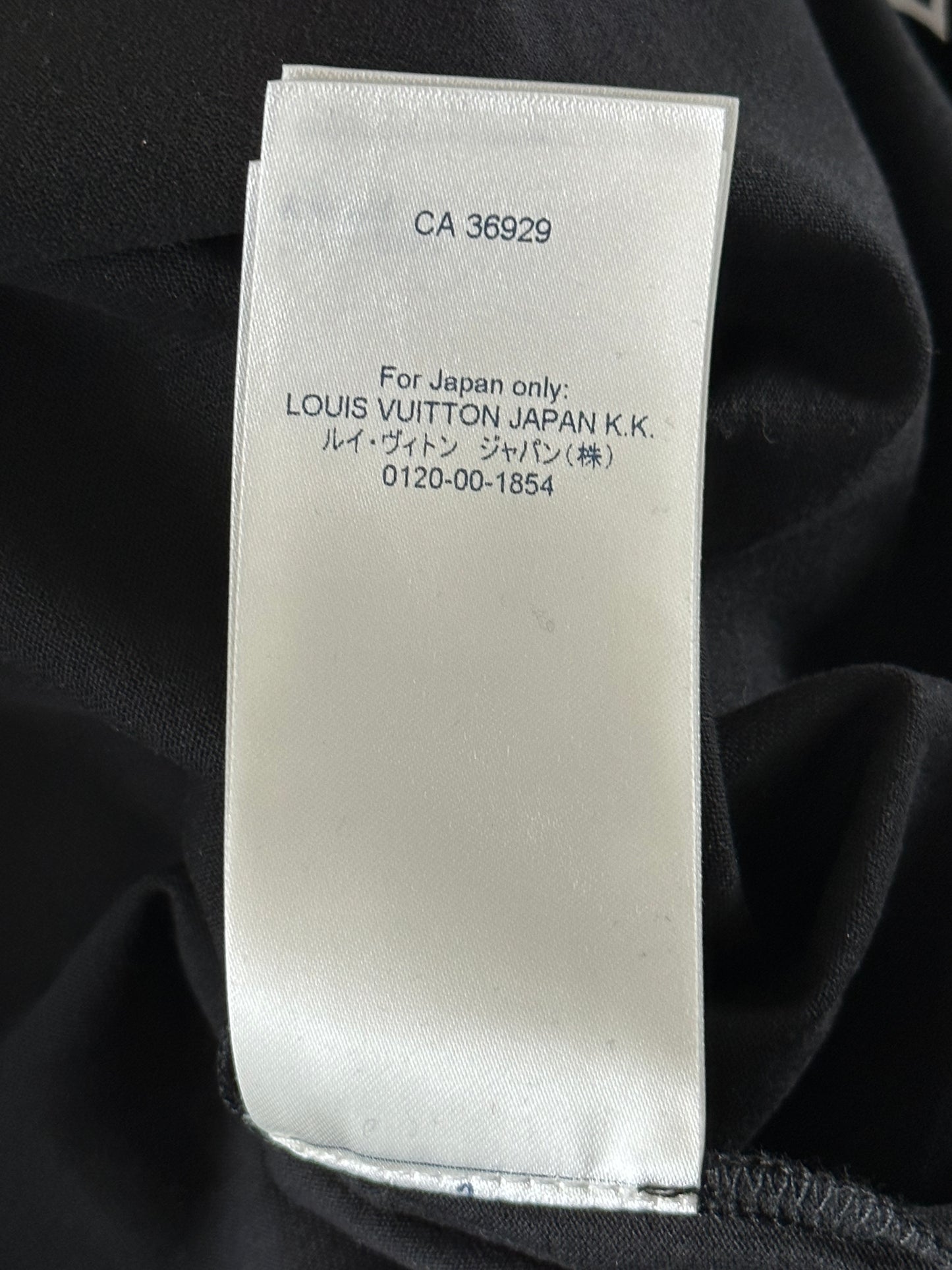 Louis Vuitton Black & White Monogram Gradient T-Shirt