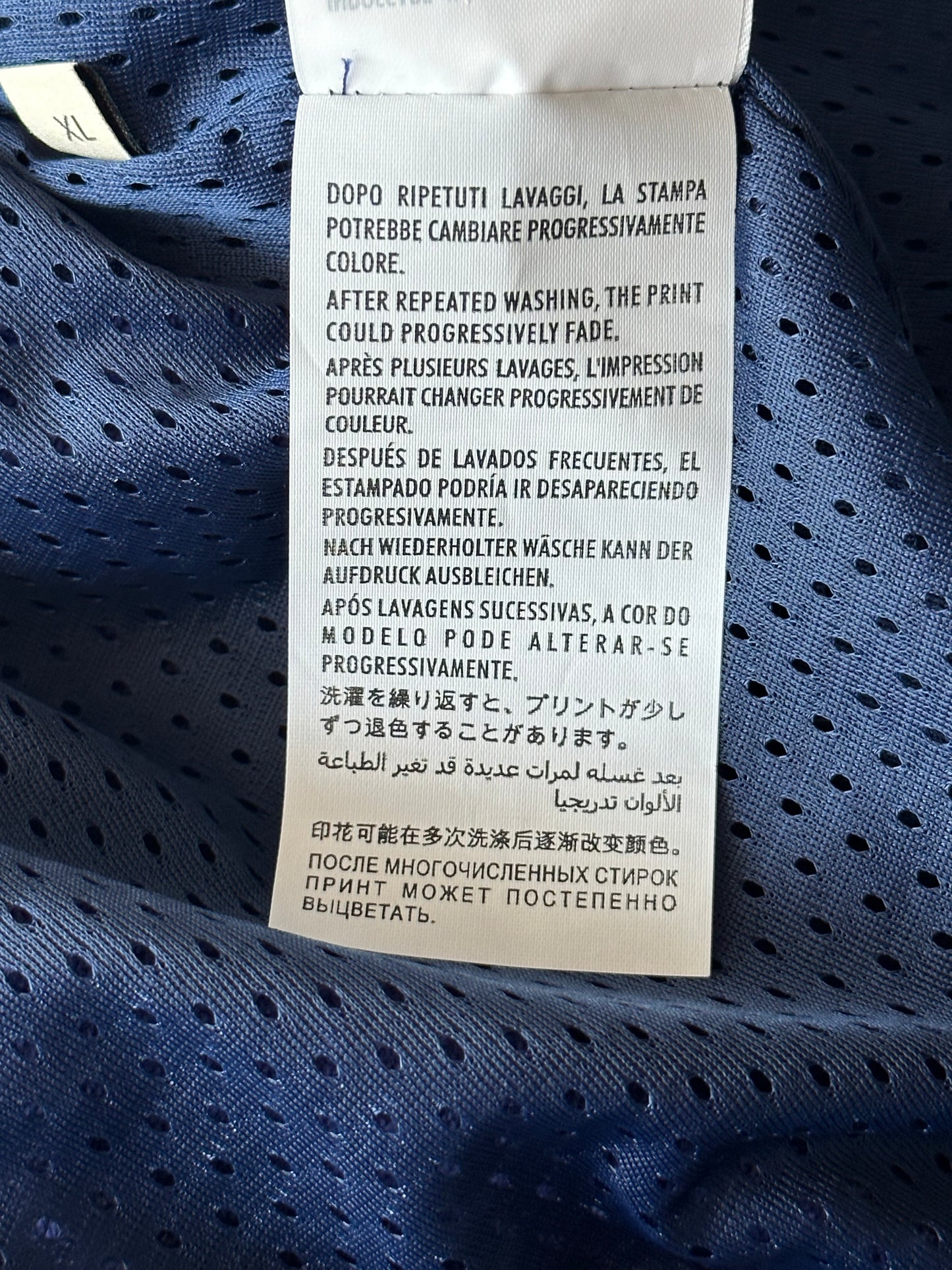 Gucci Blue White & Red Logo Anorak