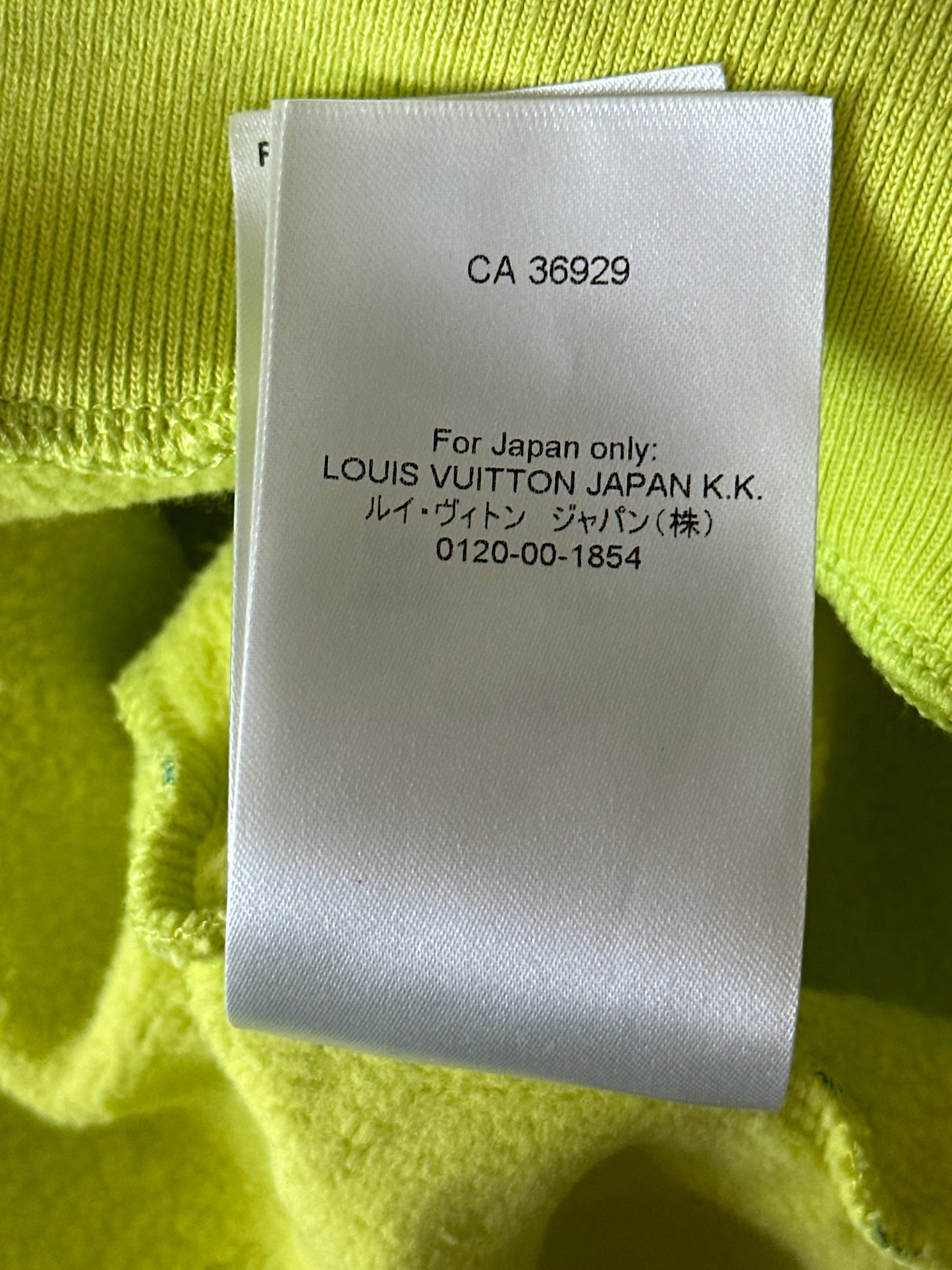 Louis Vuitton Yellow & Blue Monogram Sweater