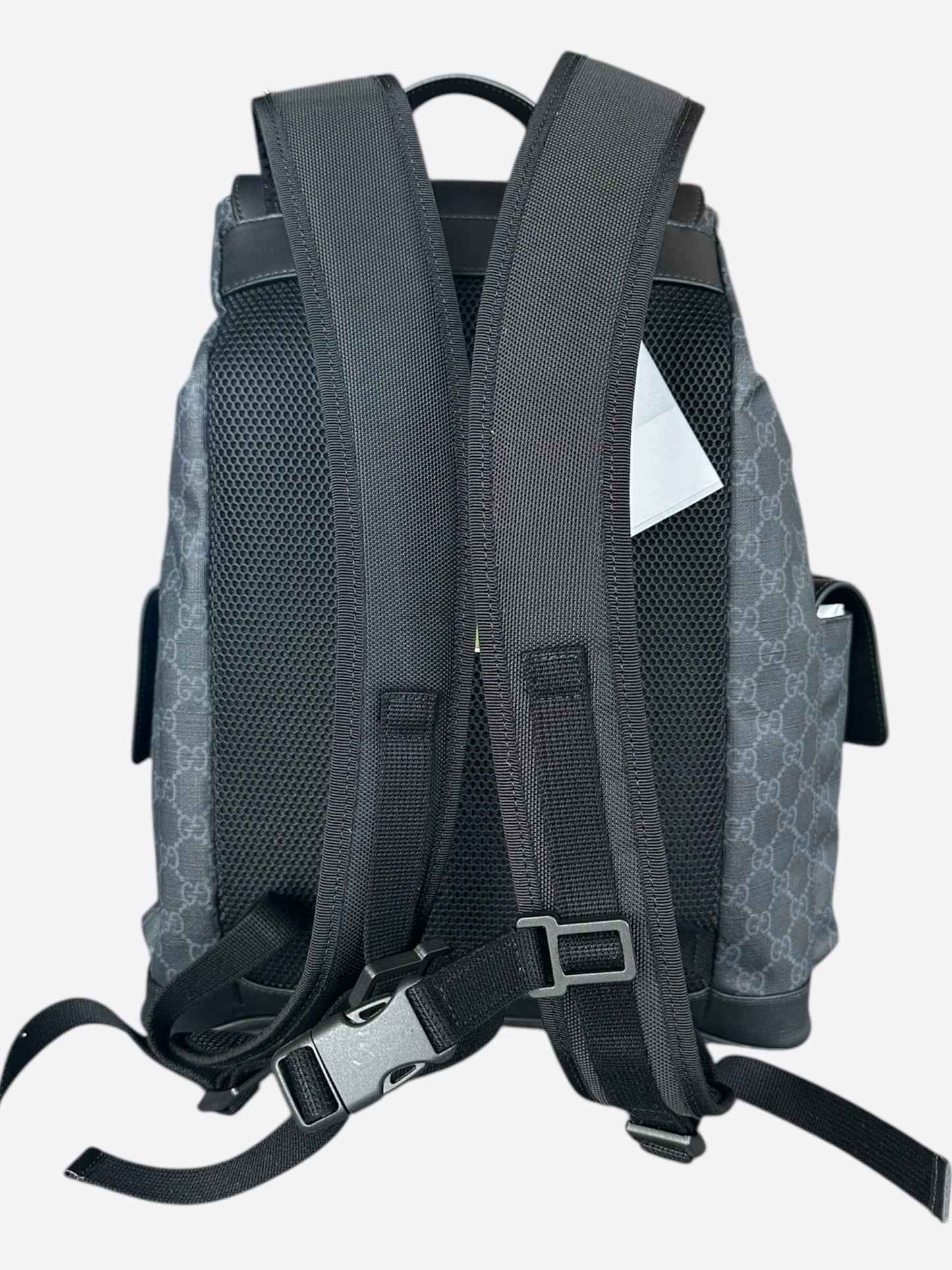 Gucci Black Supreme GG Monogram Backpack
