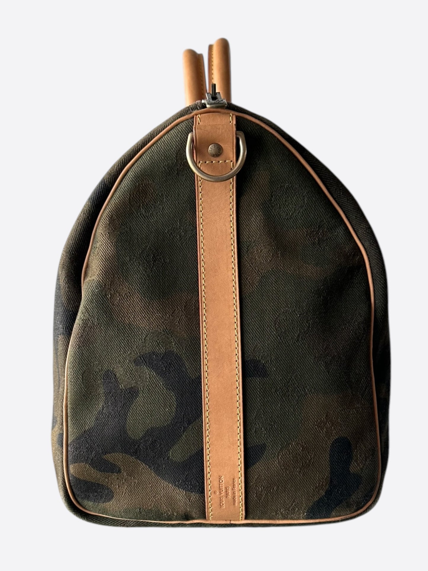Louis Vuitton Supreme Camouflage Monogram Keepall 45