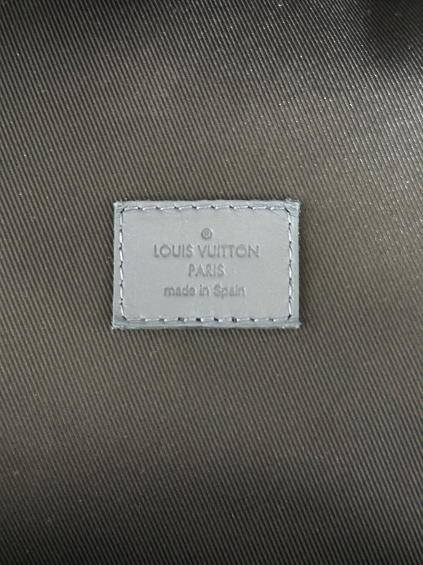 Louis Vuitton Blue Shadow Monogram Sprinter Backpack