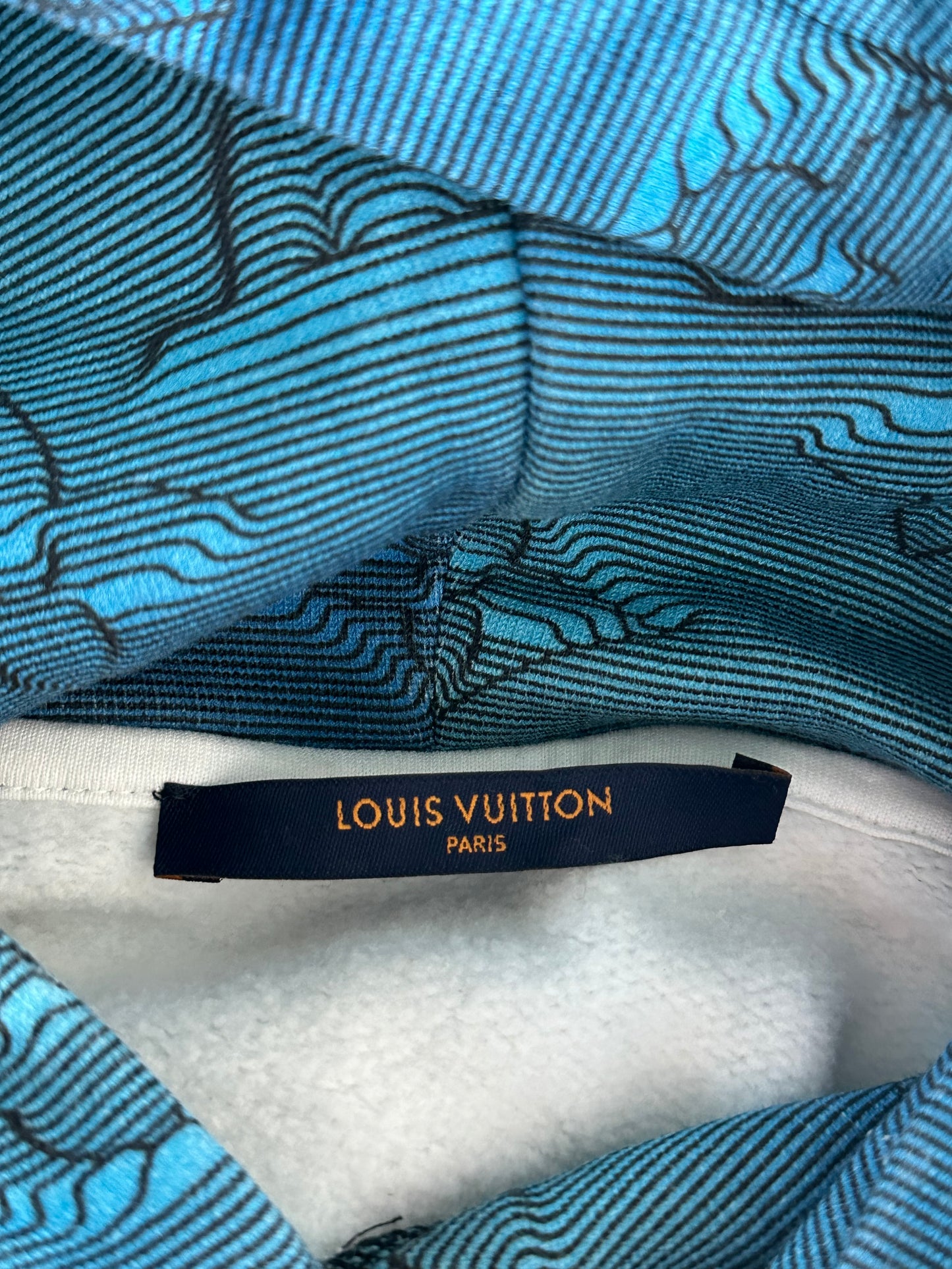Louis Vuitton Blue 2054 Monogram Hoodie